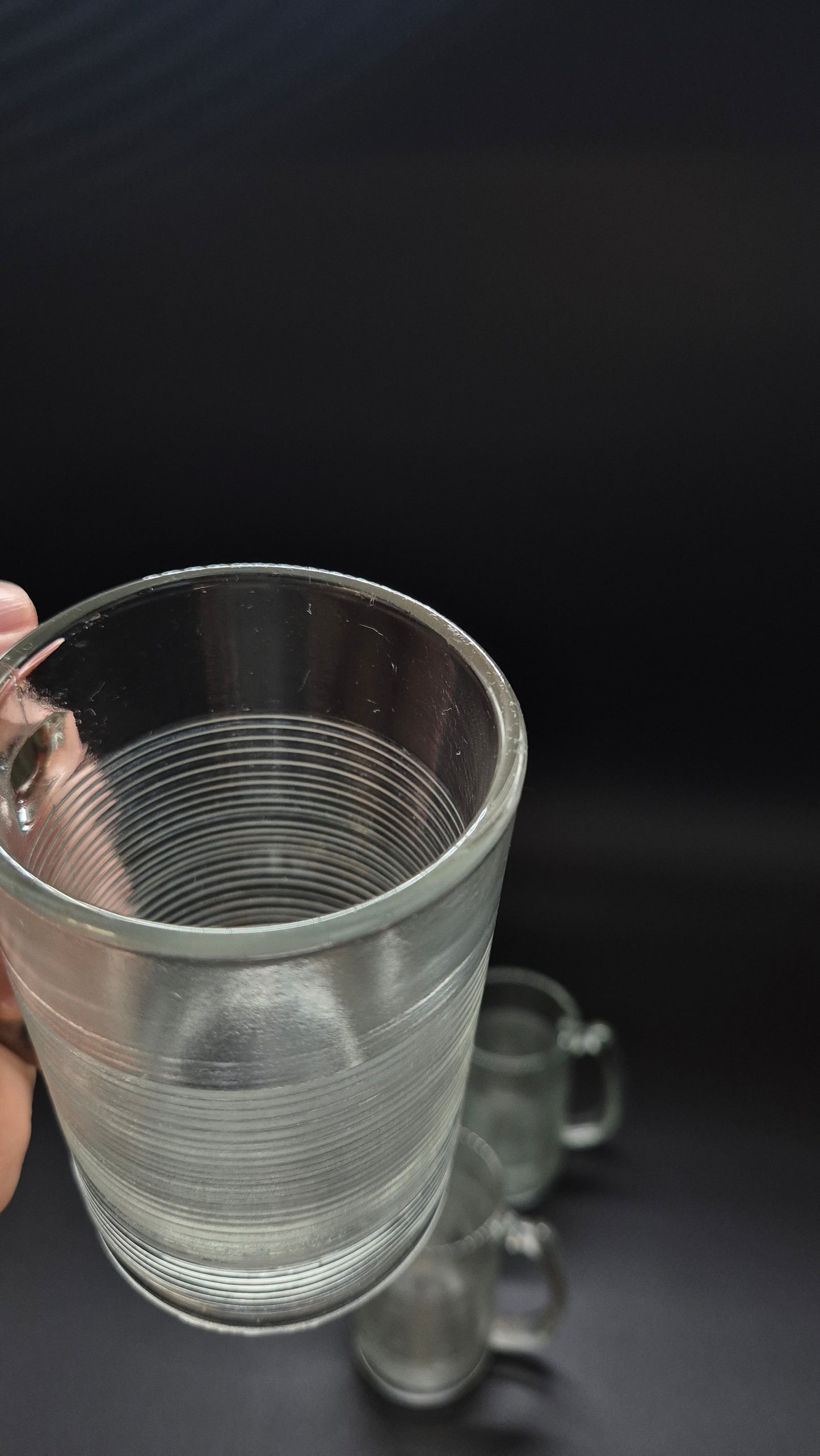 Riihimäen Vintage Glass Beer Mug (Set of 4)