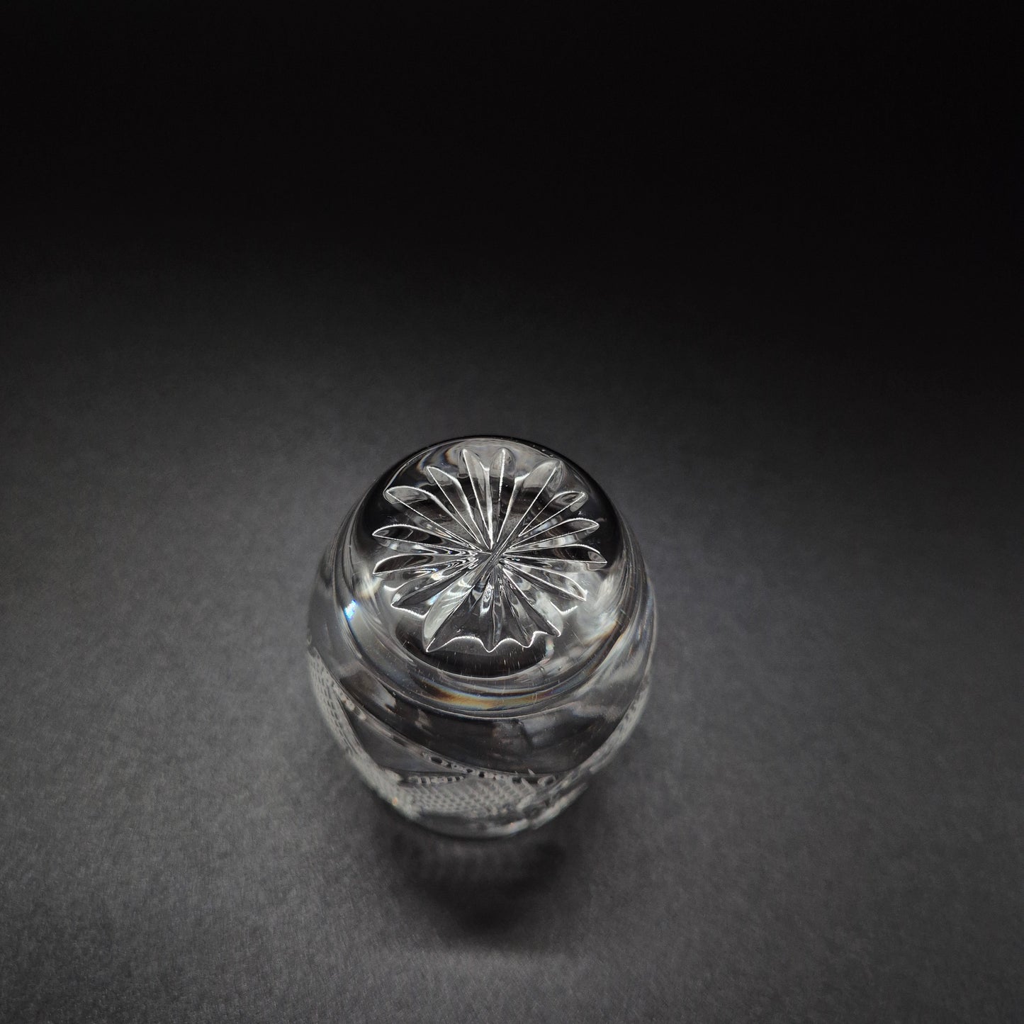 Set of Six Vintage Chrystal Schnapps Glass