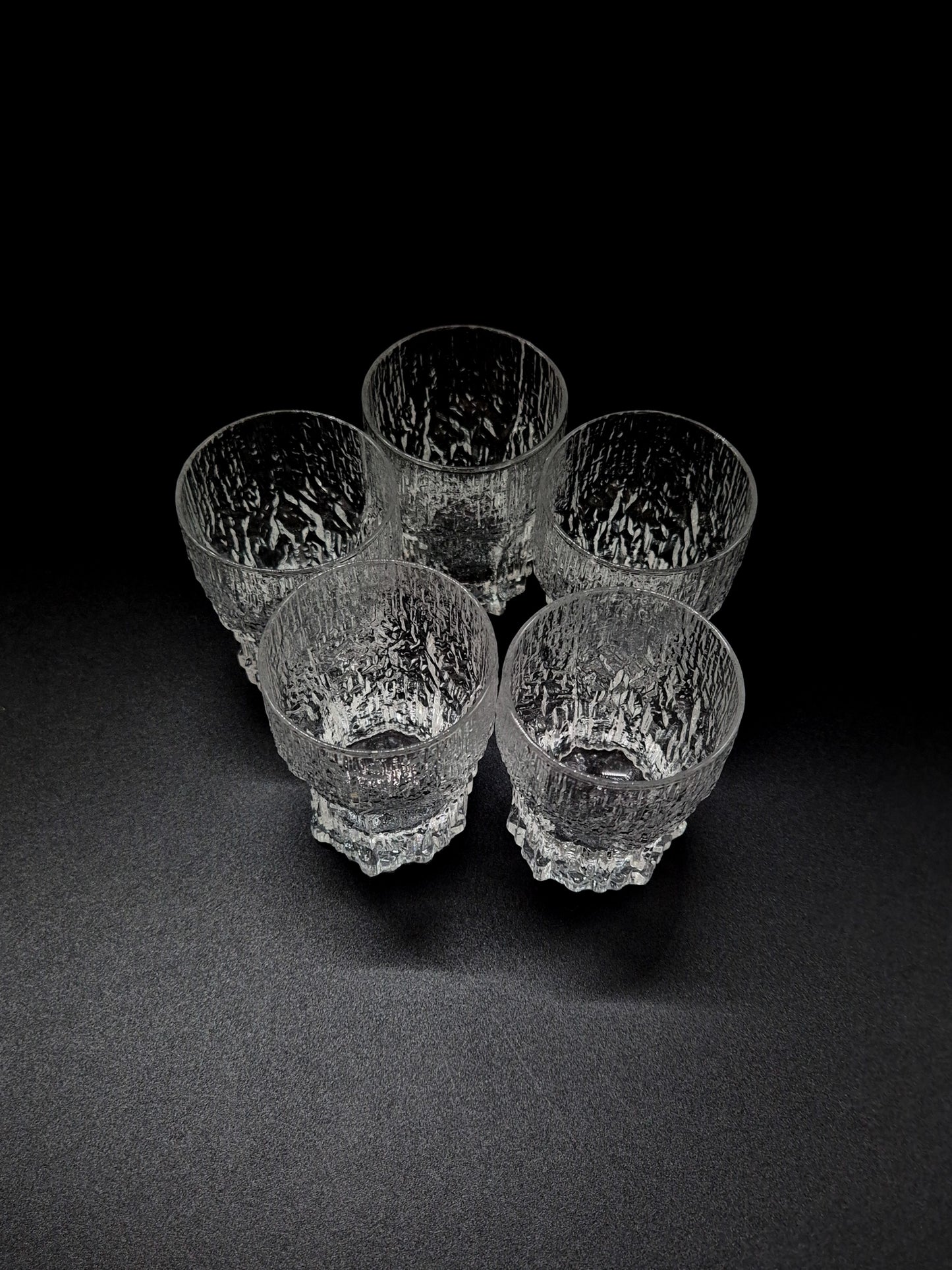 Set of 5 Vintage Iittala Aslak Schnapps Shot Glass – Tapio Wirkkala Design