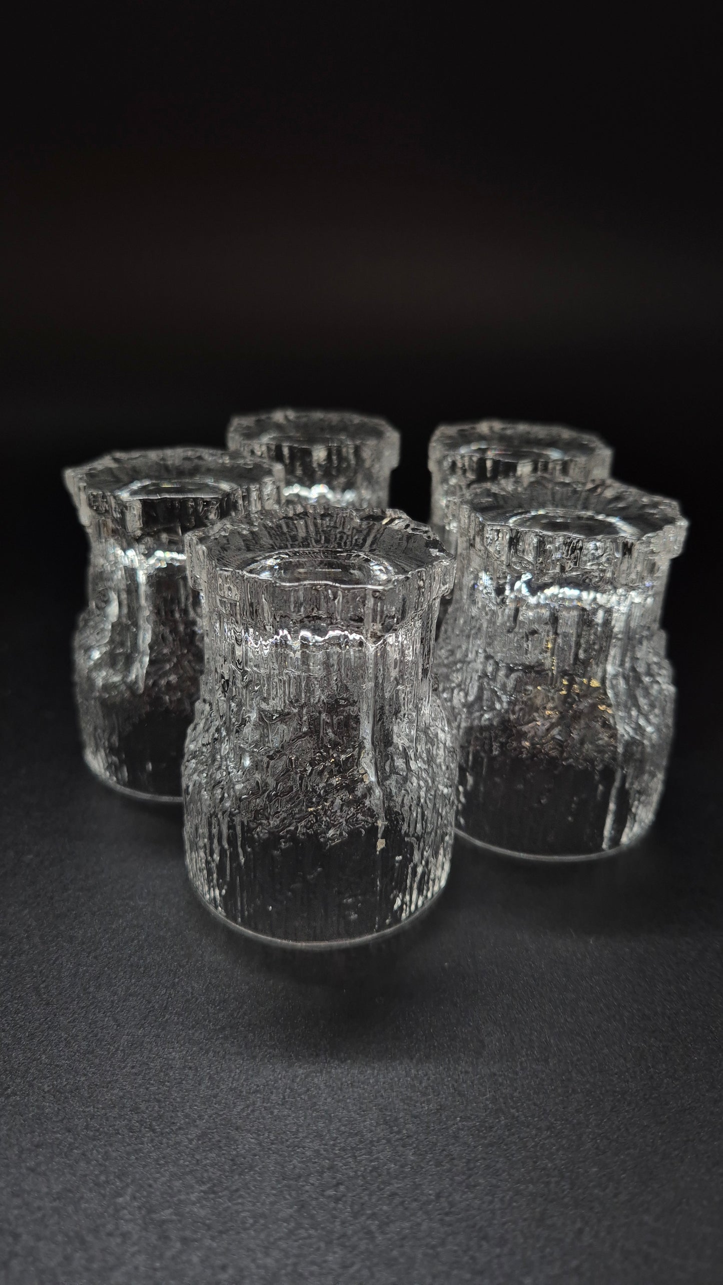 Set of 5 Vintage Iittala Aslak Schnapps Shot Glass – Tapio Wirkkala Design
