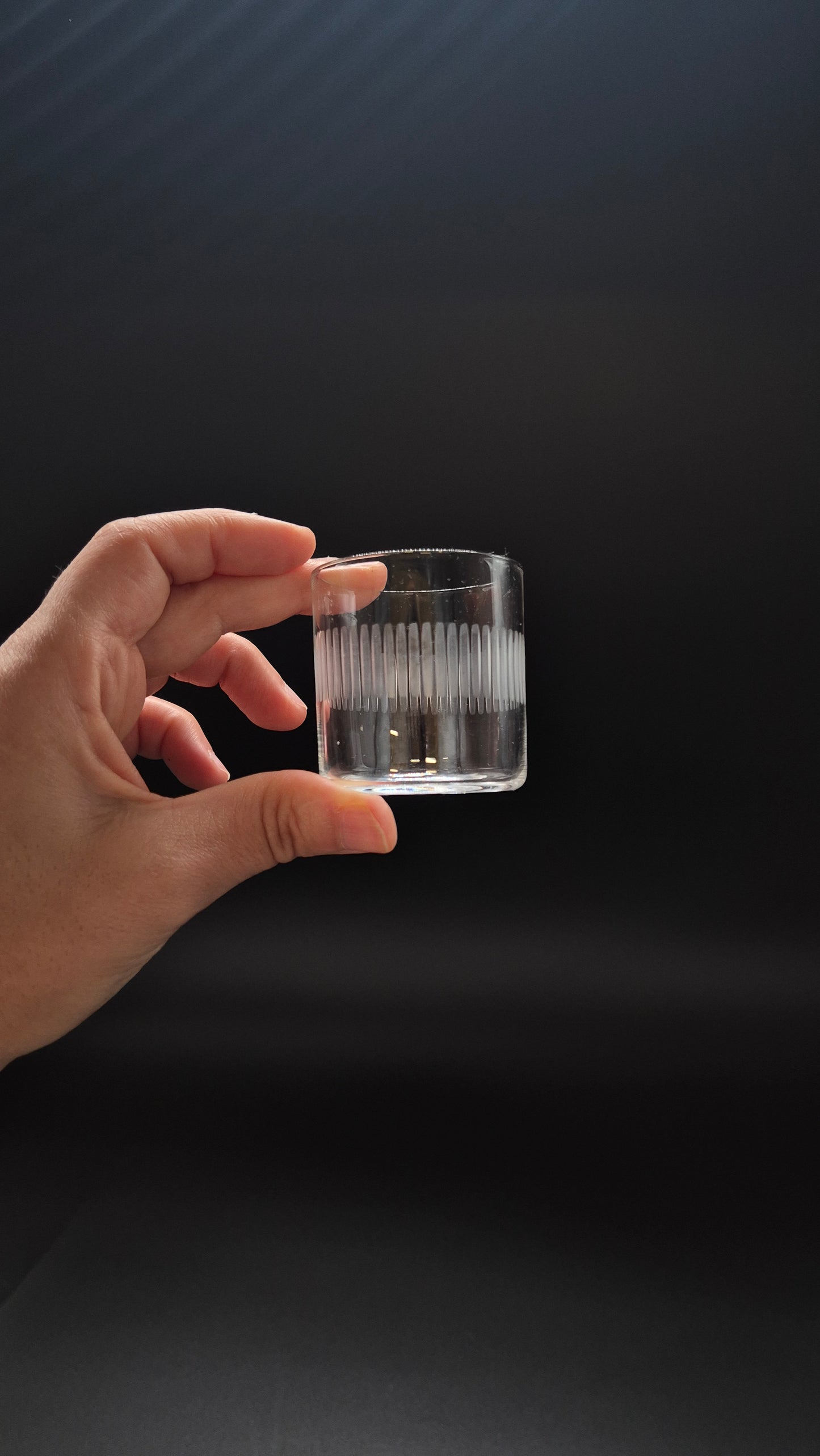 Verre à schnaps vintage – Barware rétro élégant