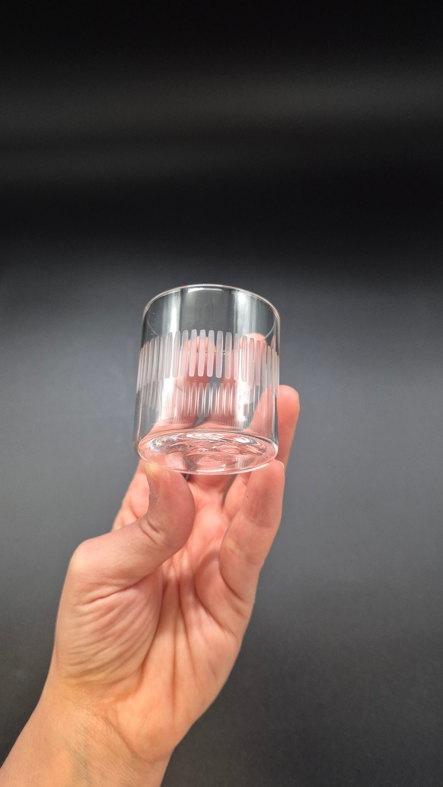 Verre à schnaps vintage – Barware rétro élégant