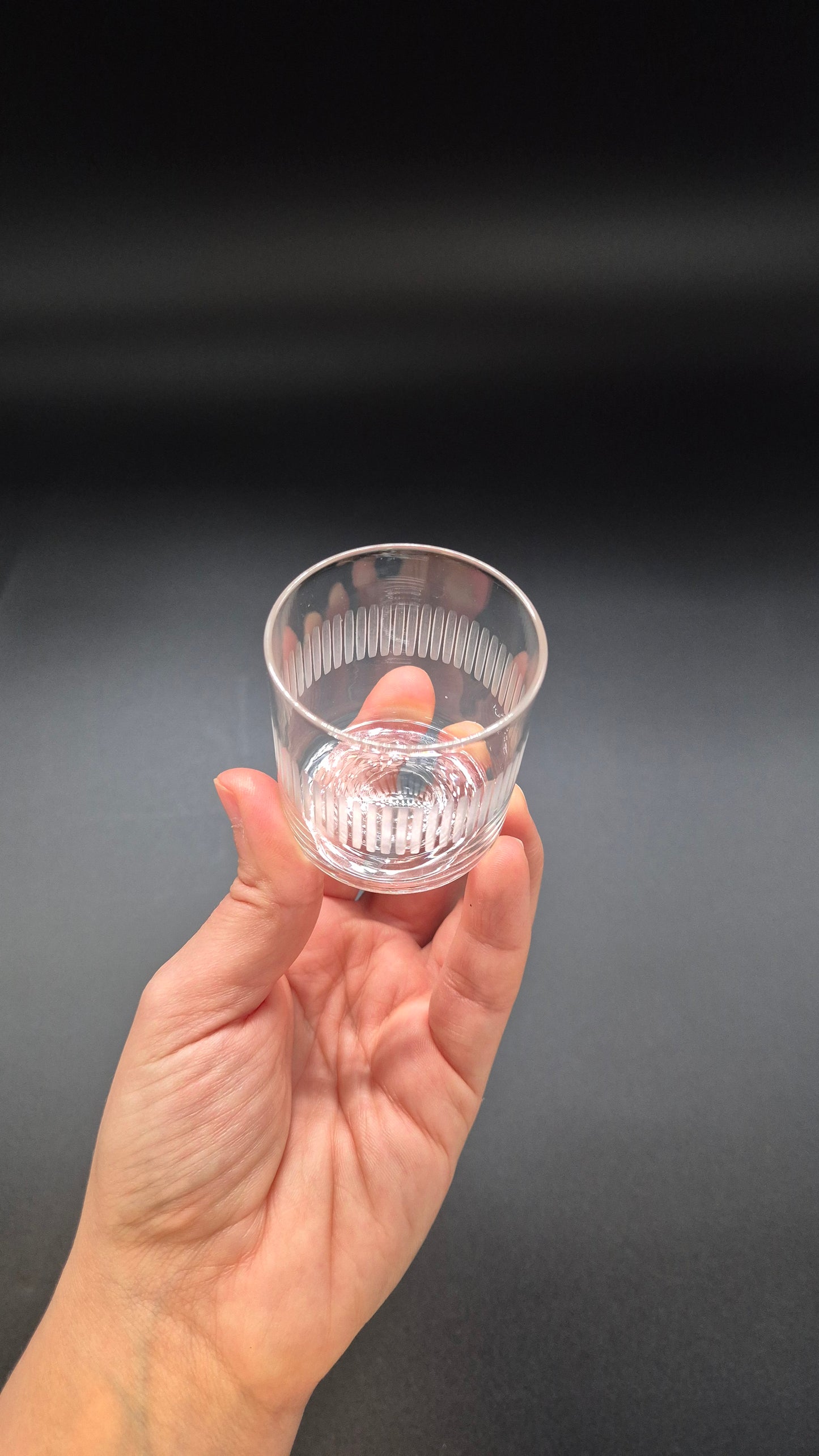 Verre à schnaps vintage – Barware rétro élégant