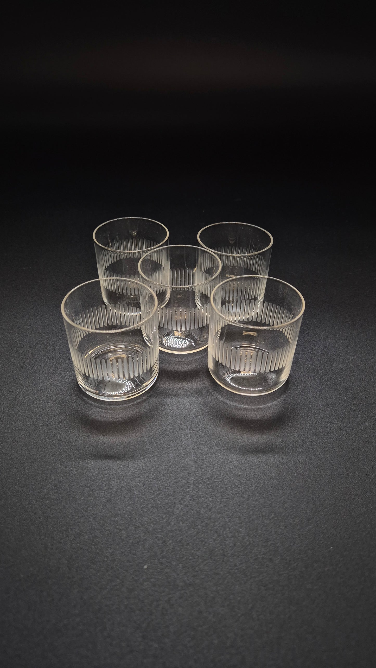 Verre à schnaps vintage – Barware rétro élégant