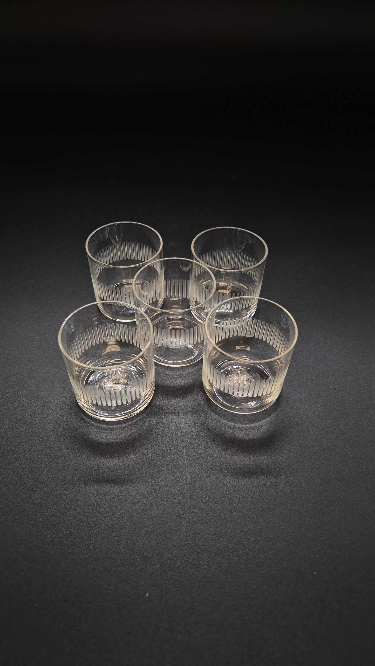 Verre à schnaps vintage – Barware rétro élégant