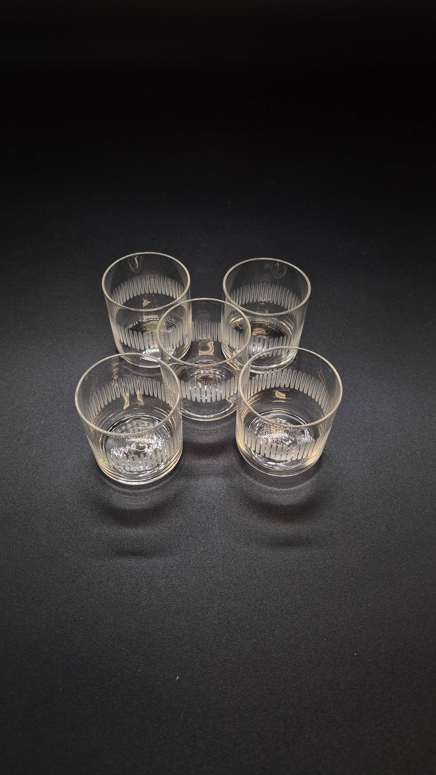 Verre à schnaps vintage – Barware rétro élégant