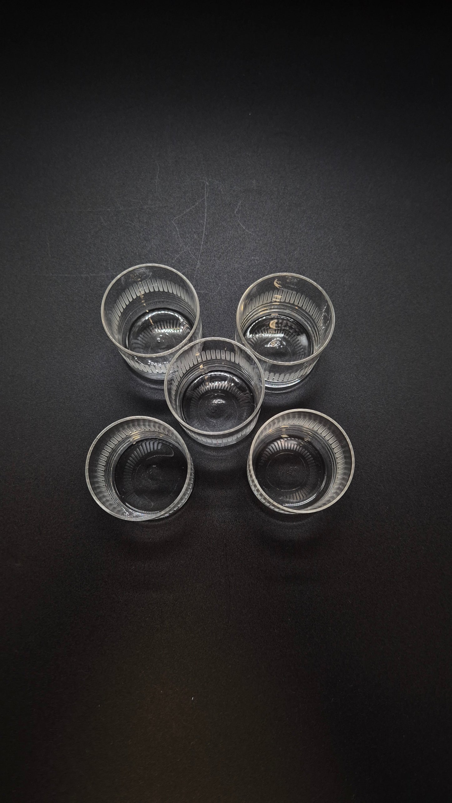 Verre à schnaps vintage – Barware rétro élégant