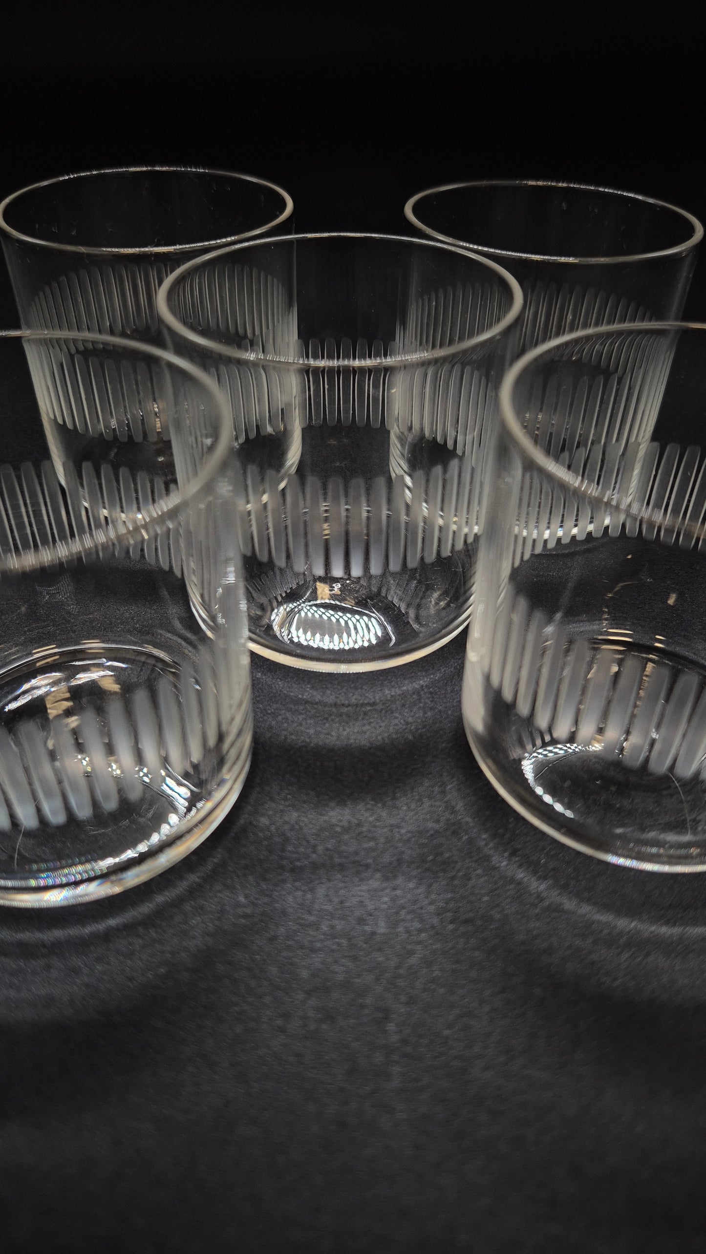 Verre à schnaps vintage – Barware rétro élégant