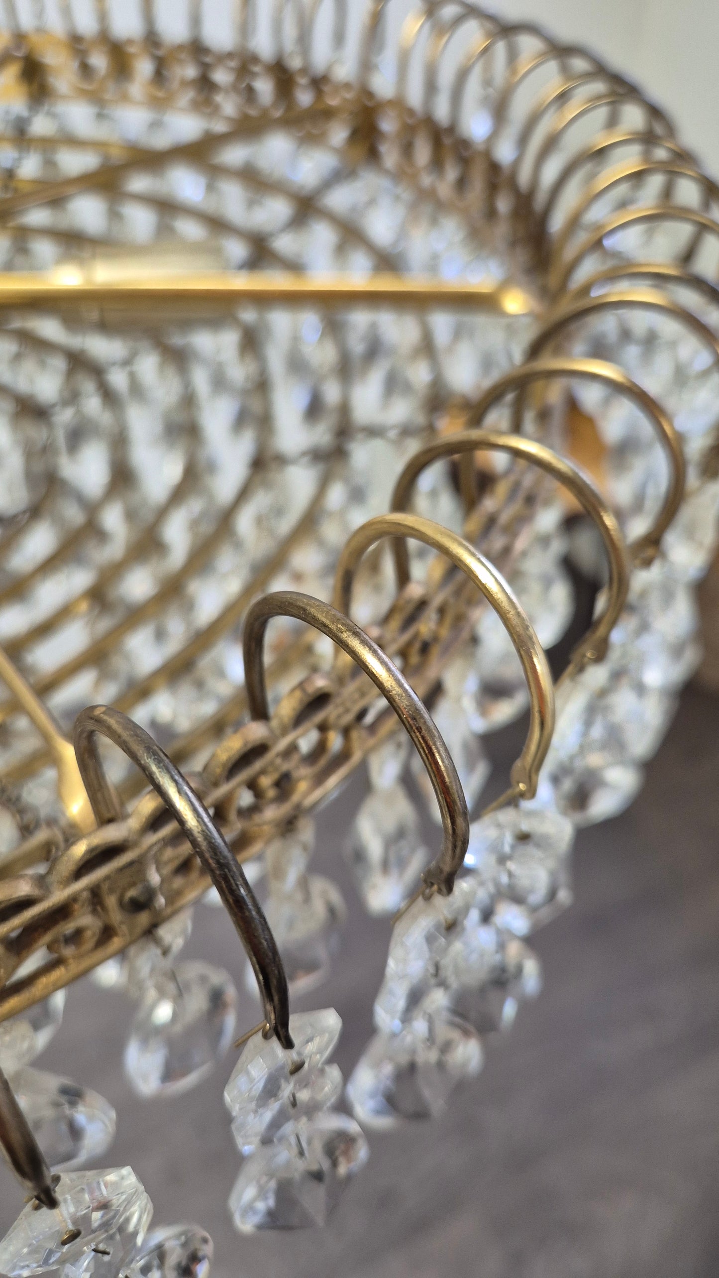 Vintage Turun kristalli Crystal Chandelier