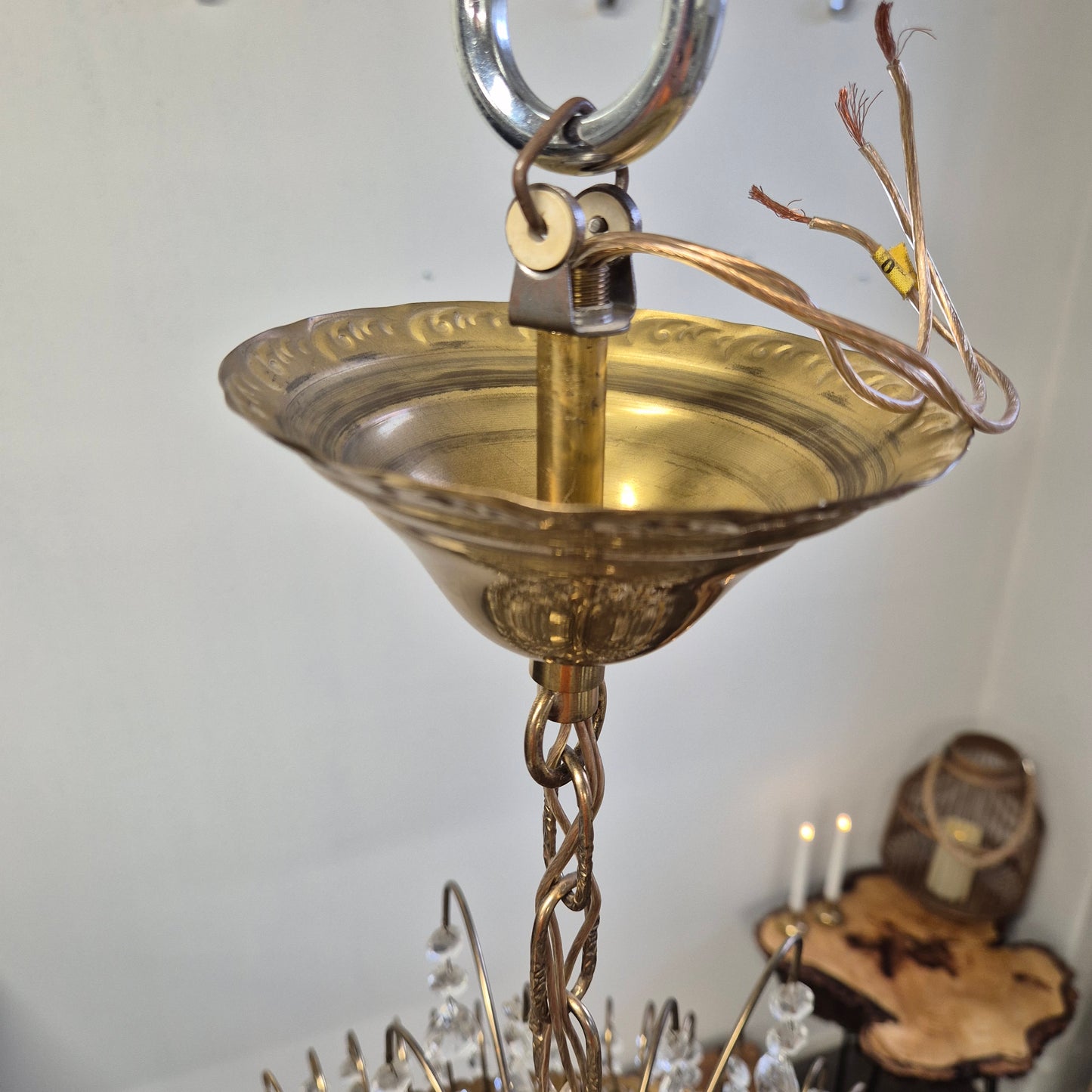 Vintage Turun kristalli Crystal Chandelier