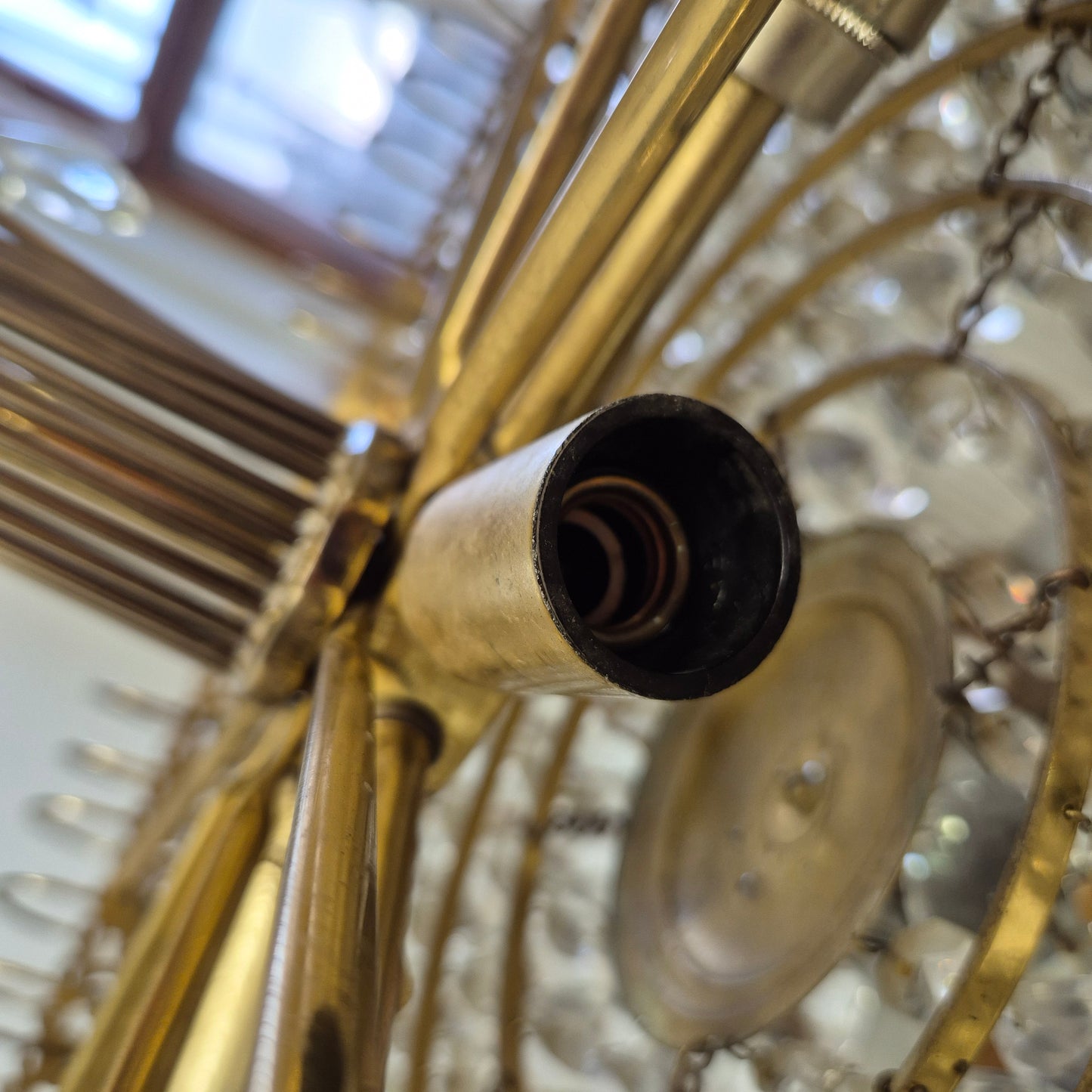 Vintage Turun kristalli Crystal Chandelier