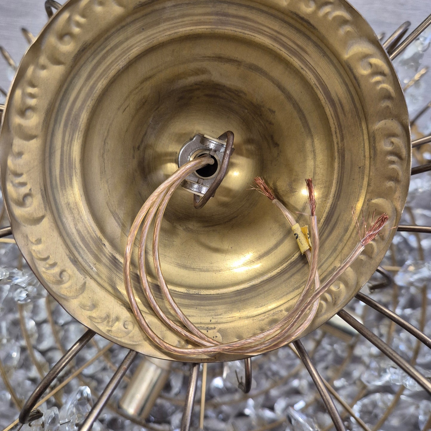 Vintage Turun kristalli Crystal Chandelier