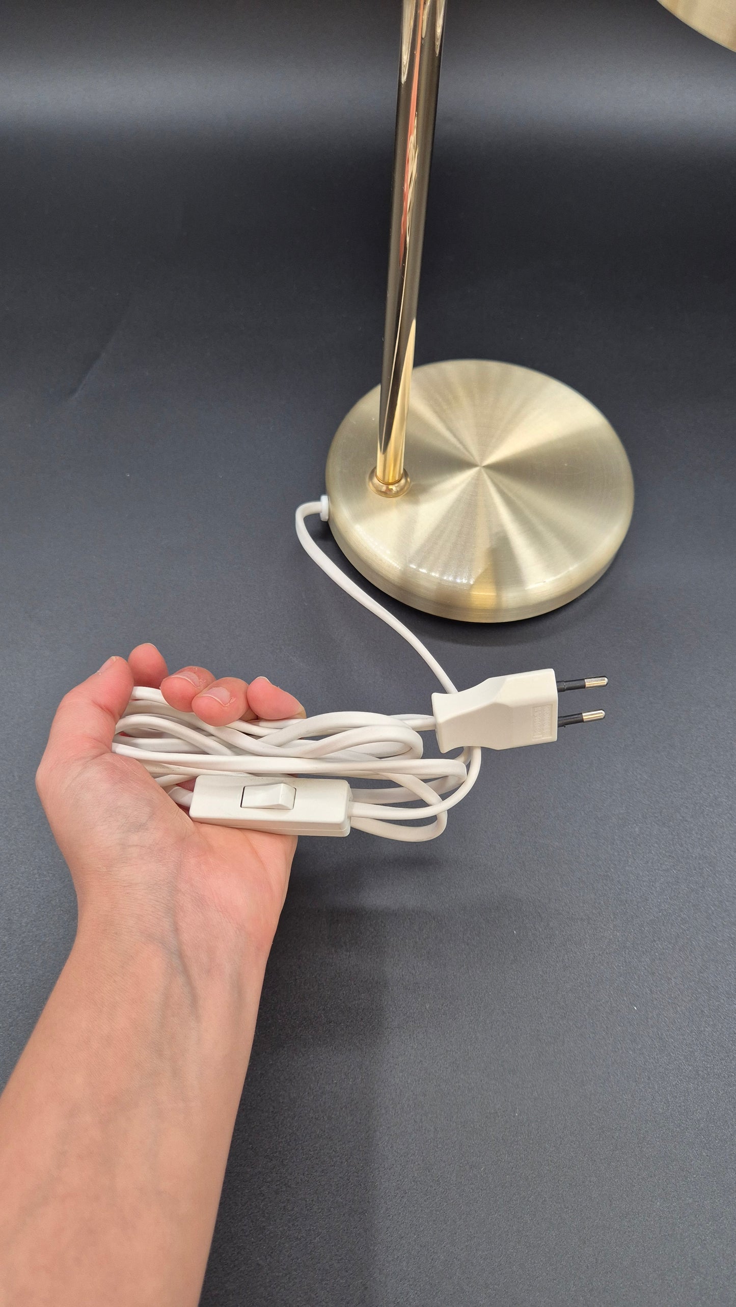 Belid Brass Table Lamp - Scandinavian Vintage Style