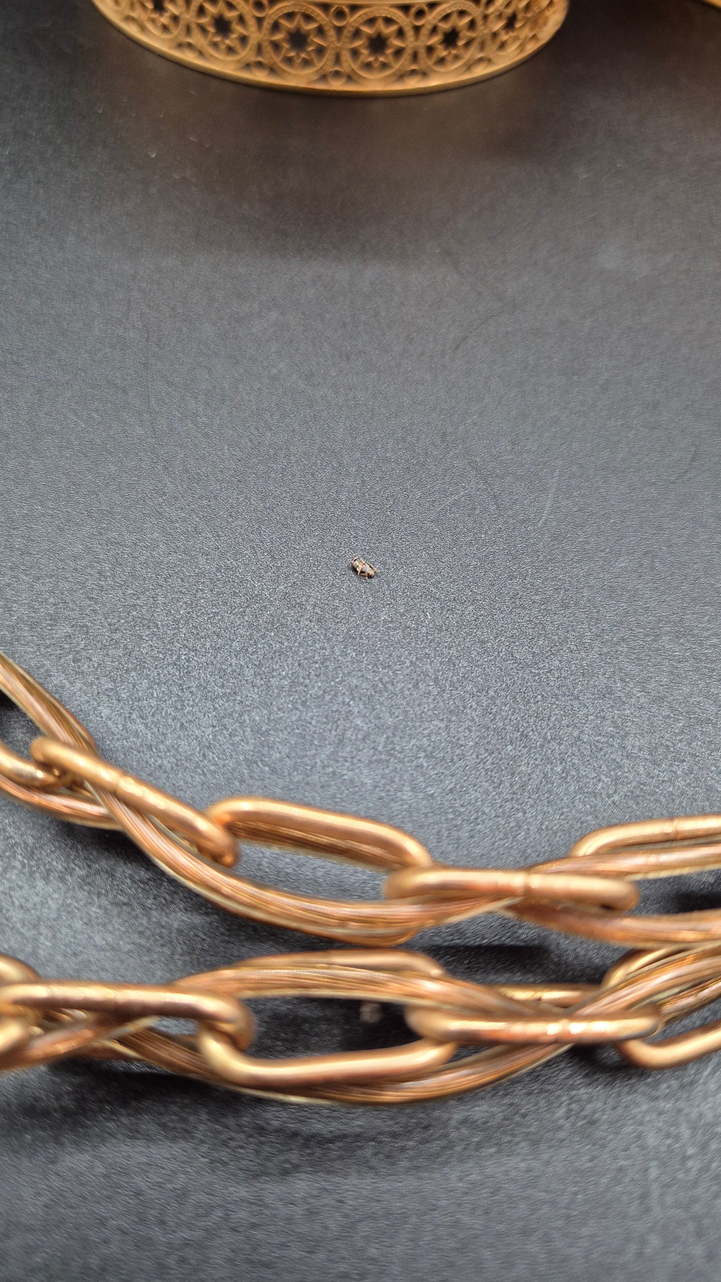 Turun Kristalli Vintage-Style Brass Crystal Chandelier