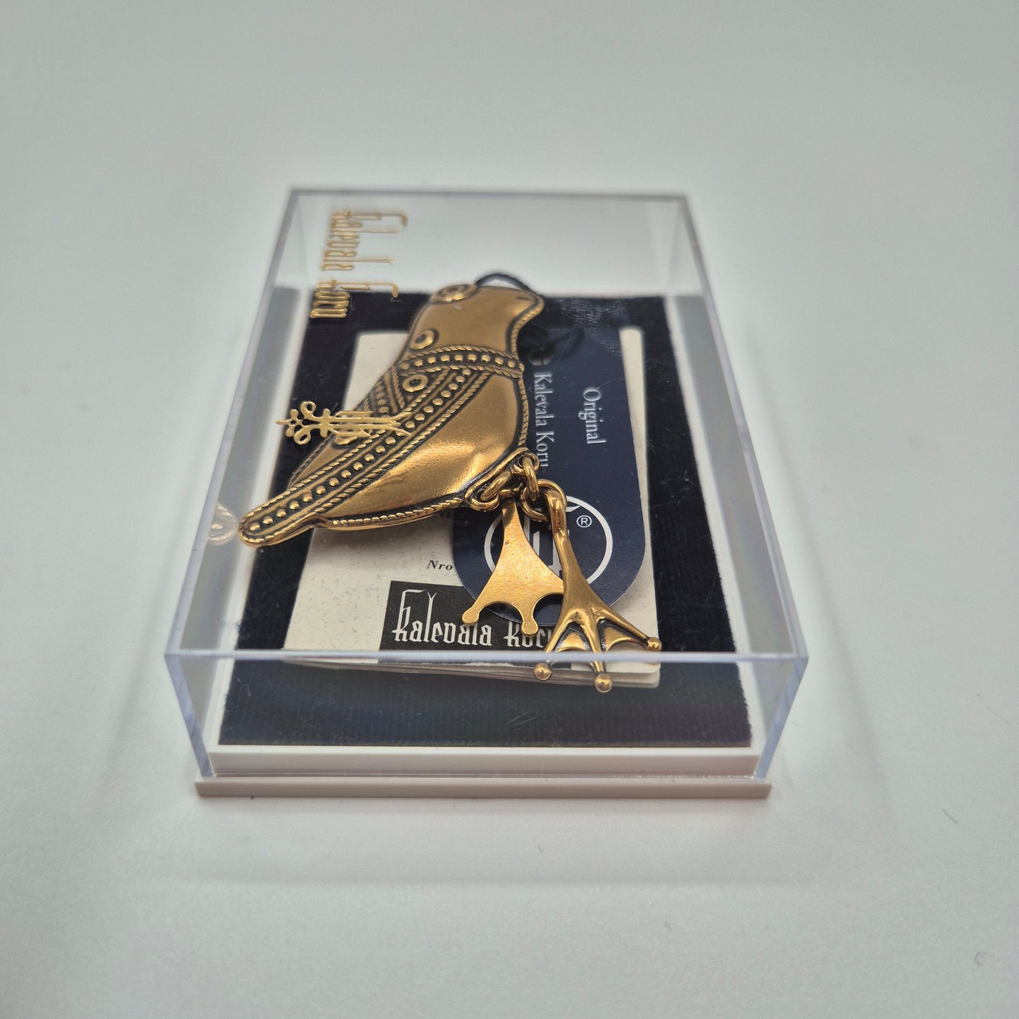 Kalevala Koru Hattulan Lintu Brooch, Approx. 7 cm