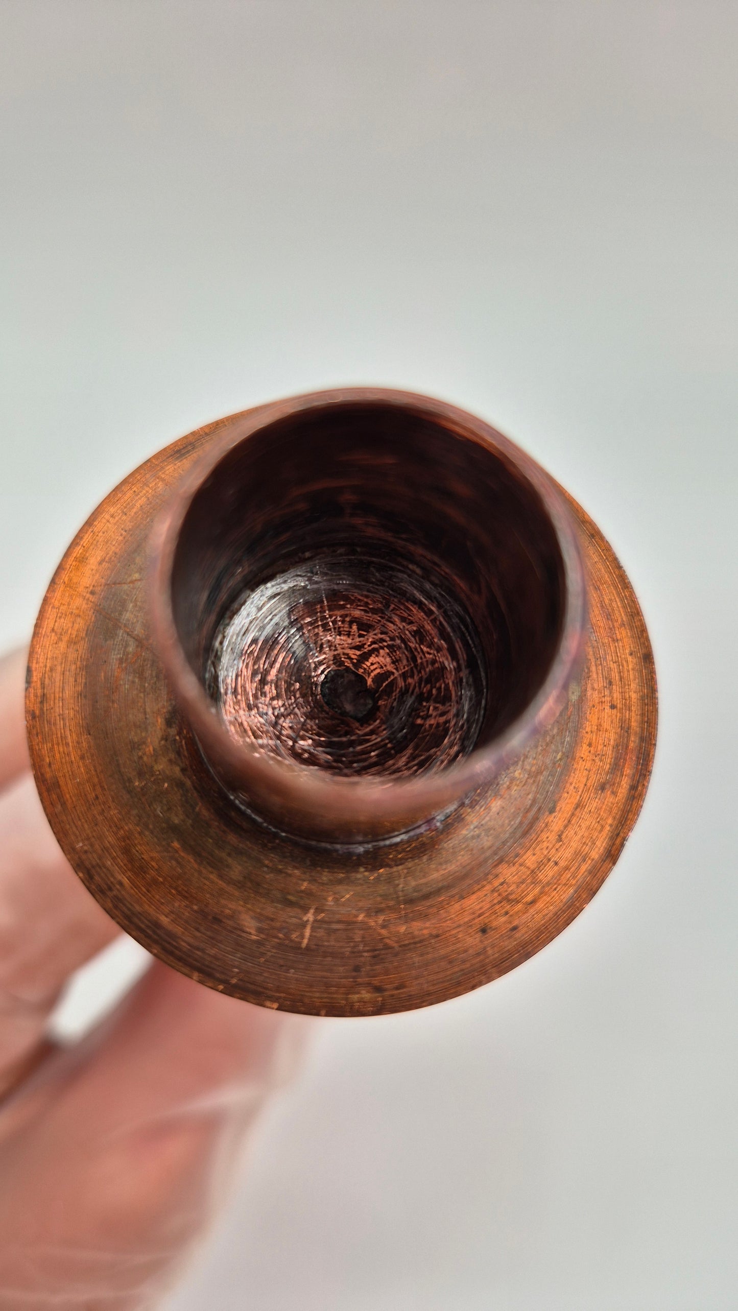 Vintage Brass Candle Holders (Set of 2)