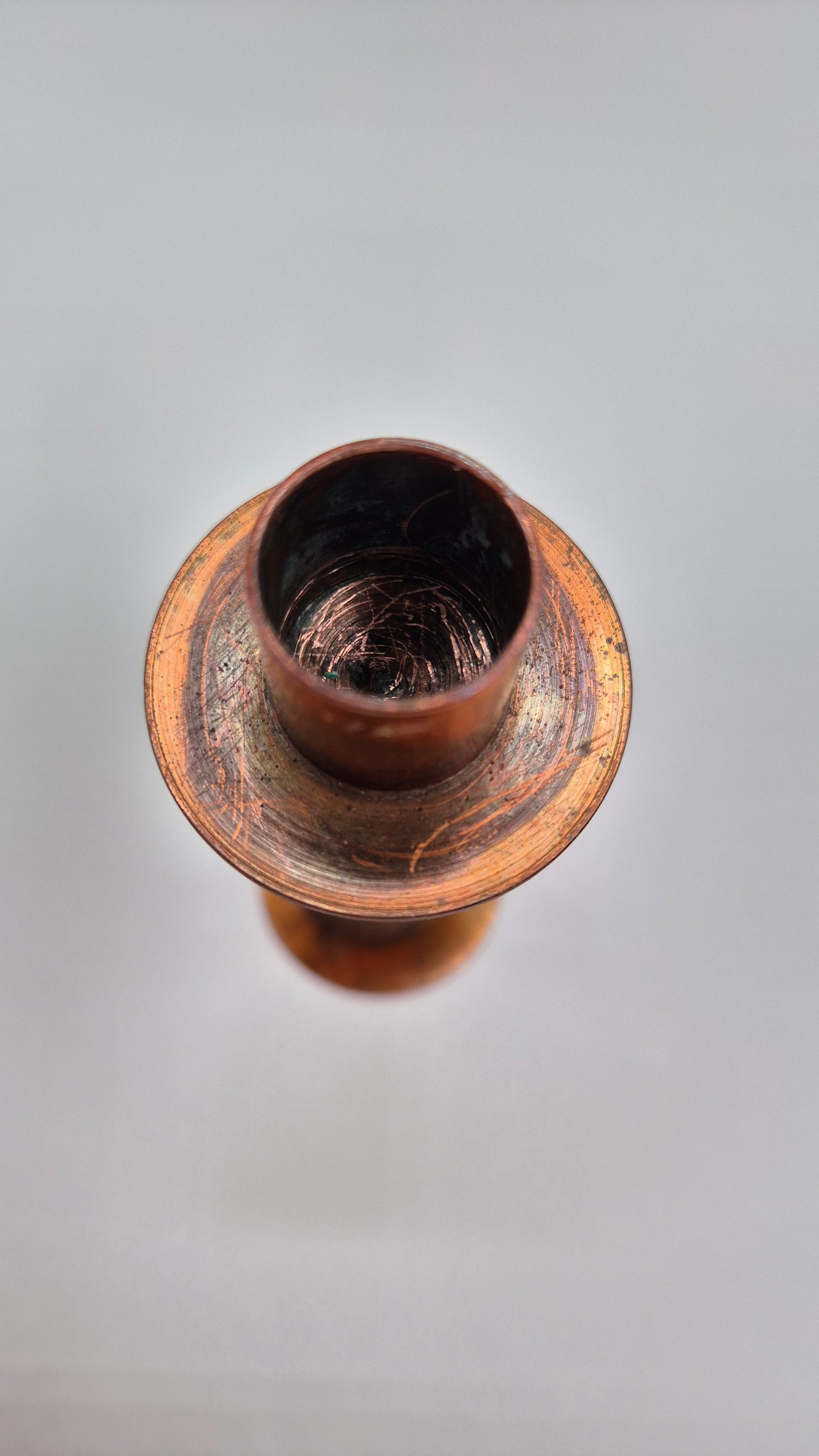 Vintage Brass Candle Holders (Set of 2)