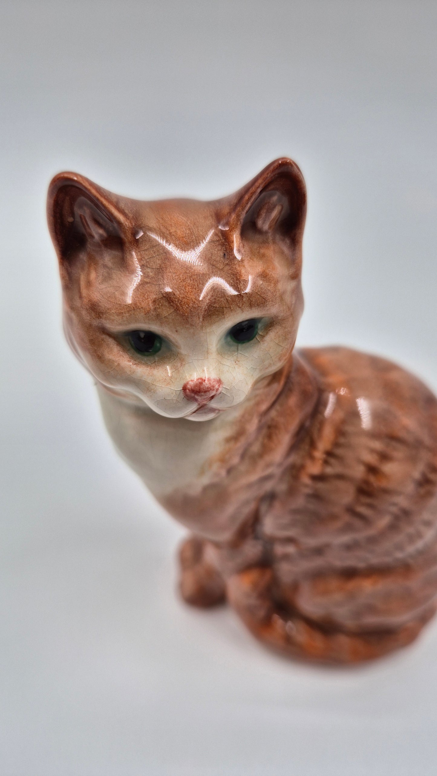 Figurine de chat Beswick – Chat en porcelaine de collection