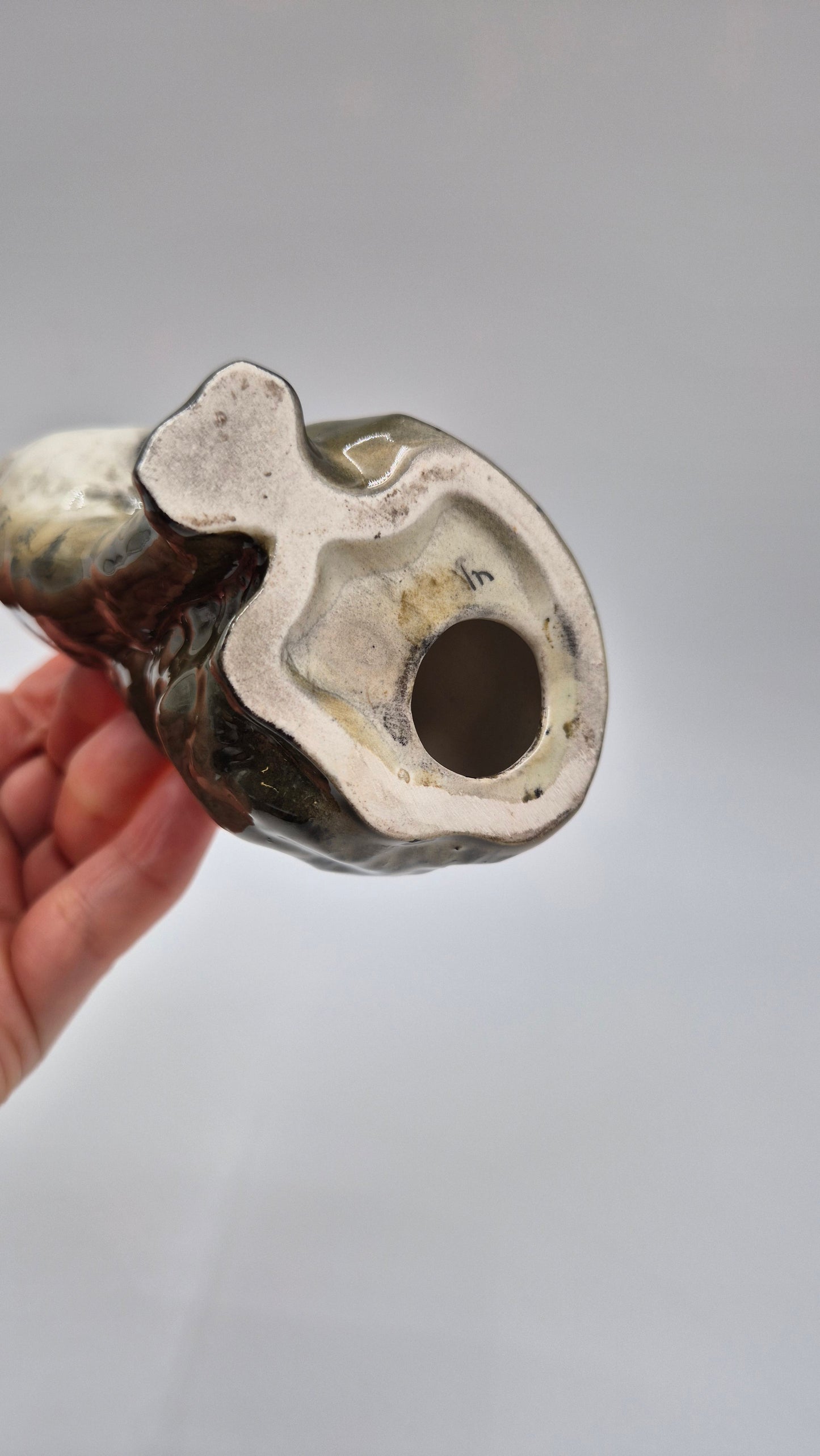 Figurine de chat Beswick vintage – Céramique peinte à la main