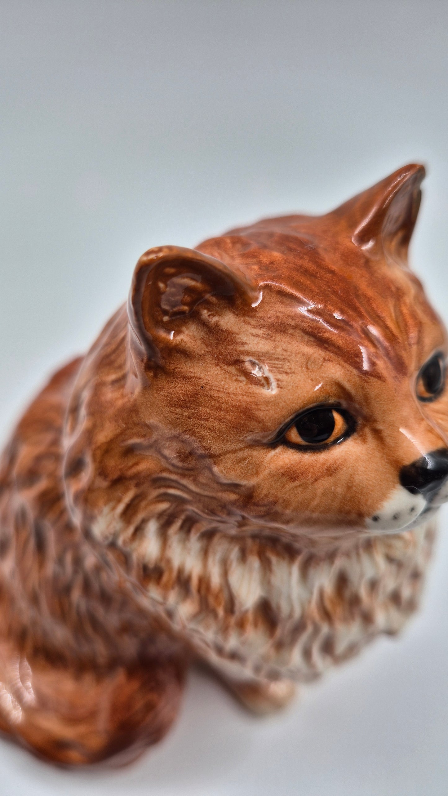 Figurine de chat Beswick – Chat en porcelaine de collection