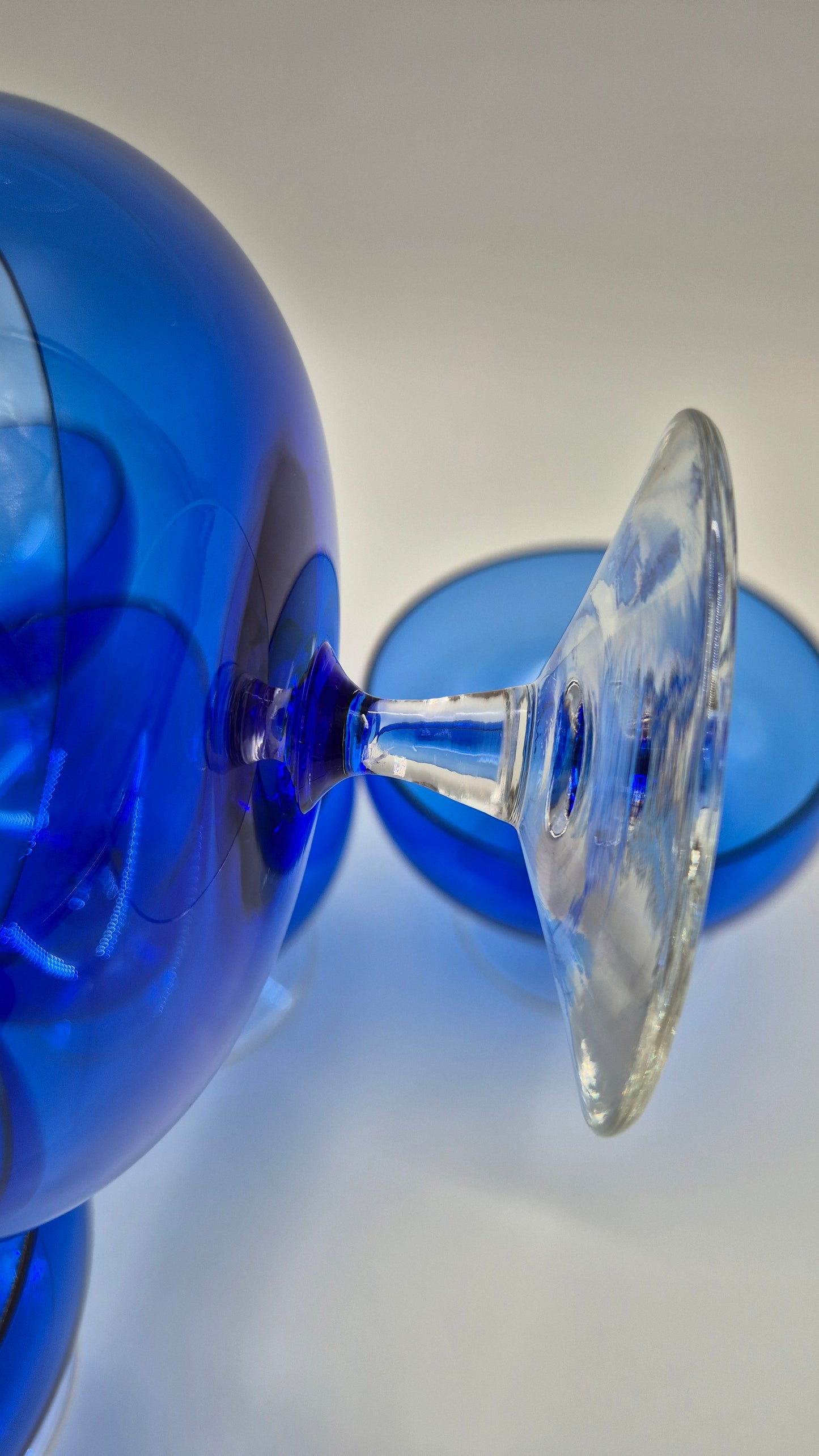 Vintage Finnish Handblown Glass (Set of 6)