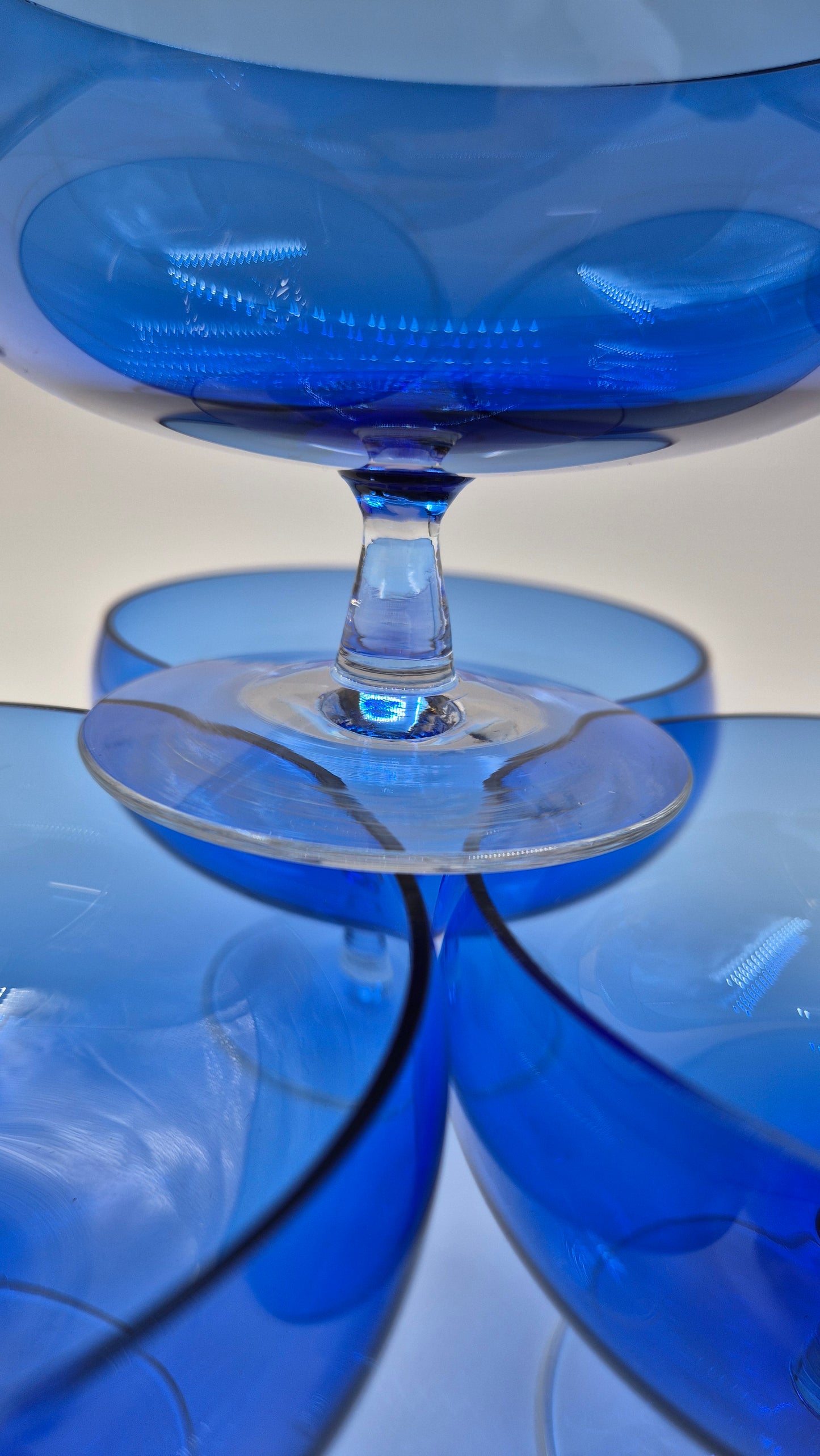 Vintage Finnish Handblown Glass (Set of 6)