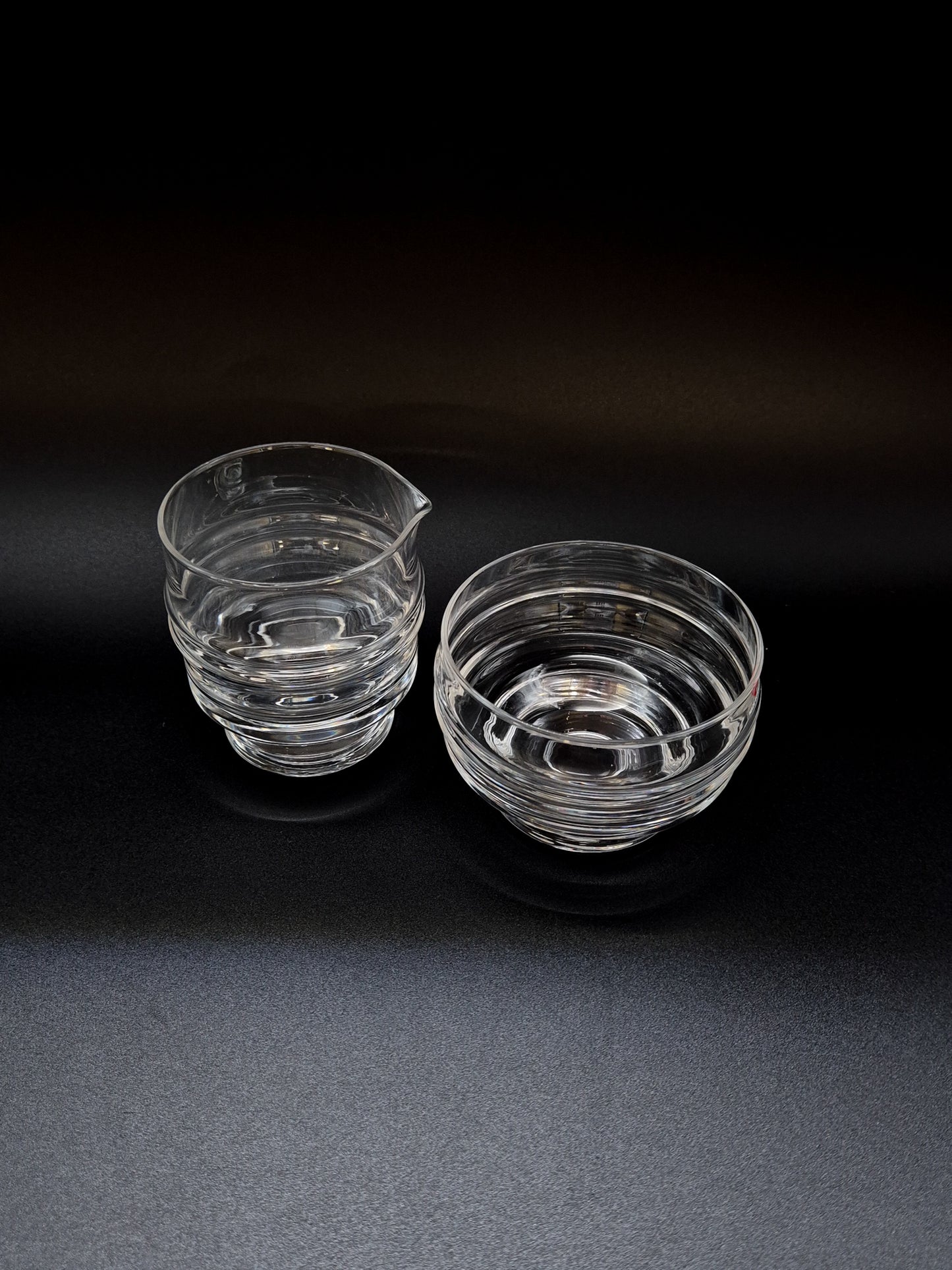 Iittala Pisararengas Sugar Bowl & Creamer – Timo Sarpaneva