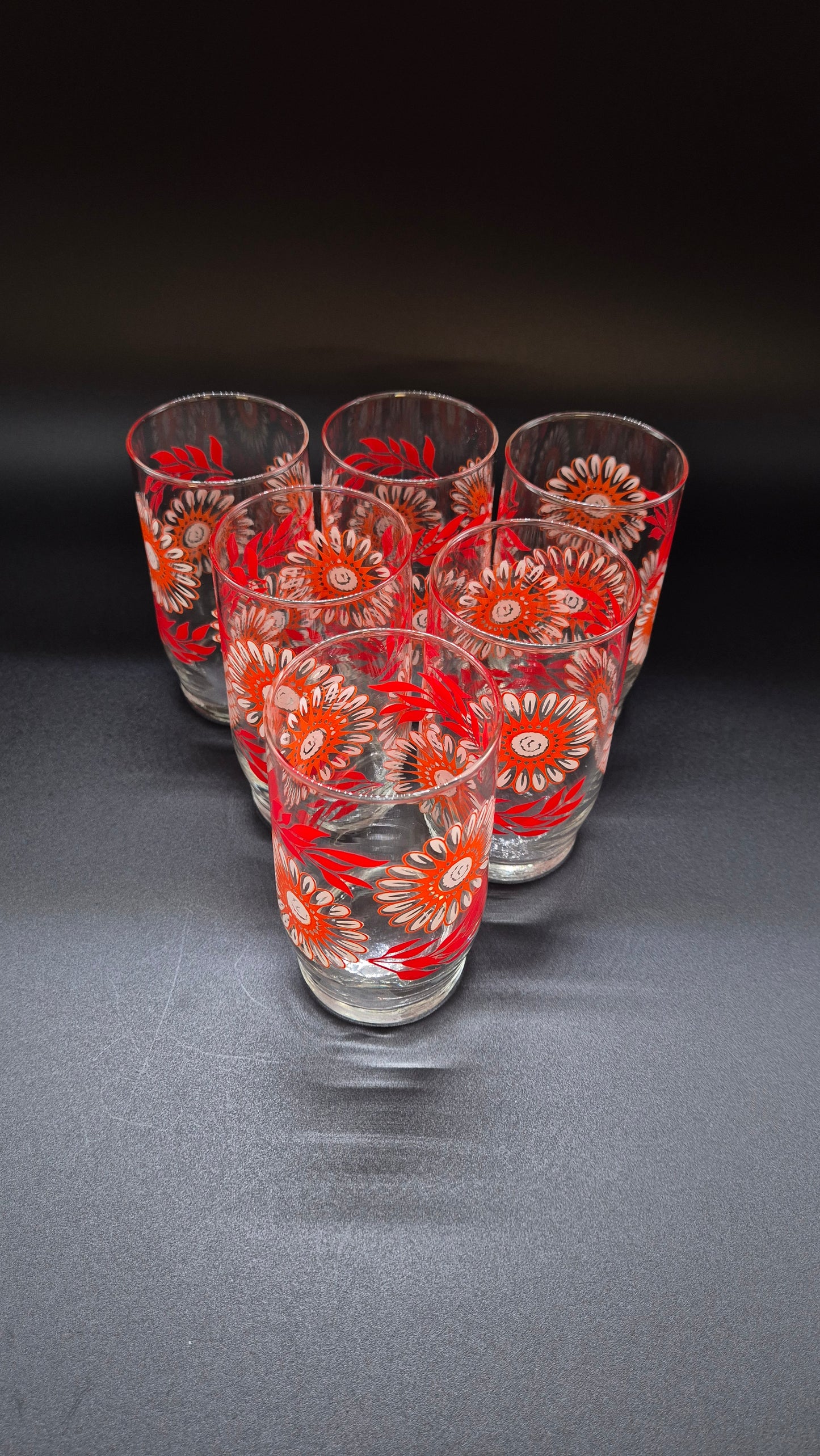 Verre à boire rétro