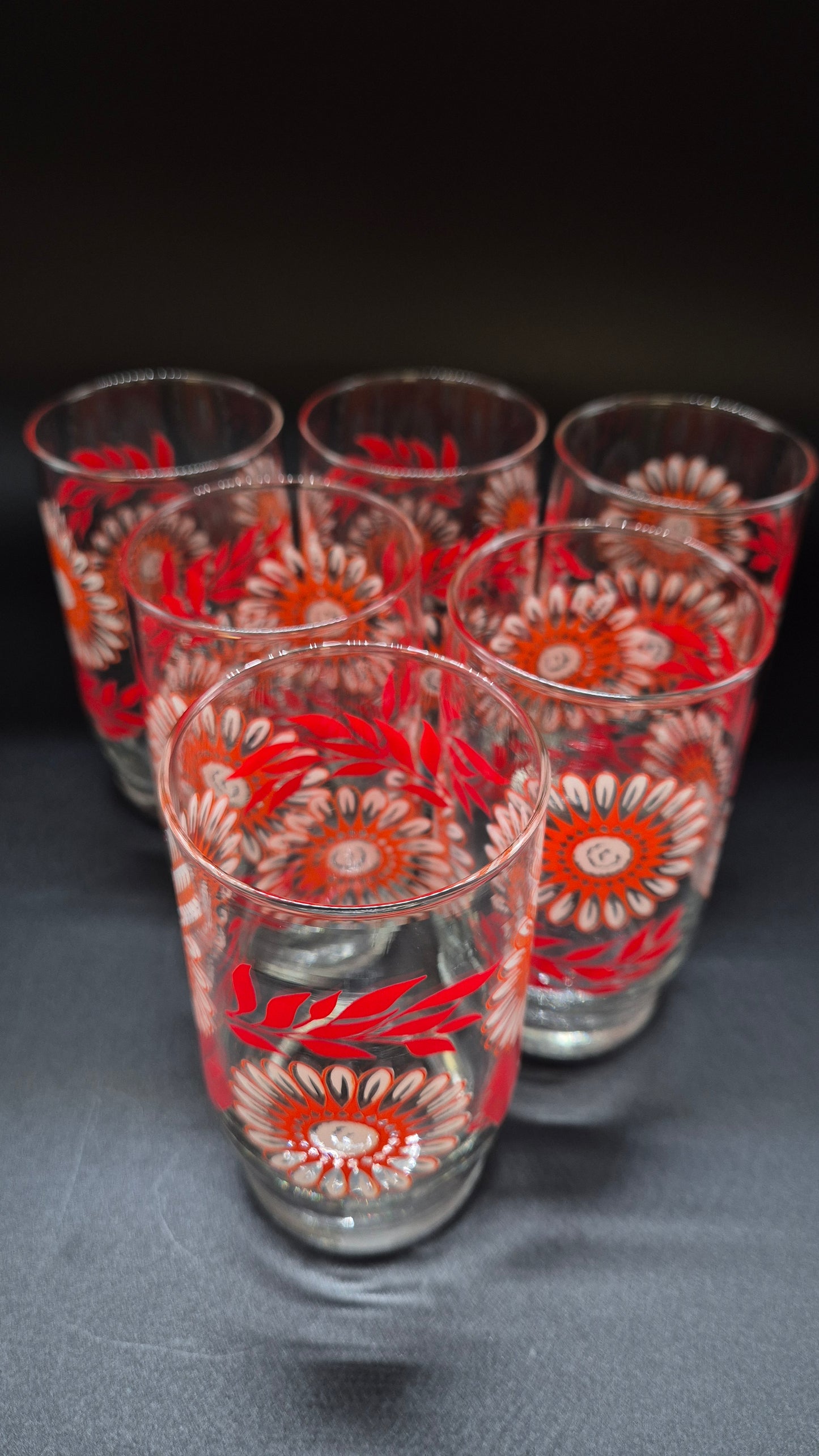 Verre à boire rétro