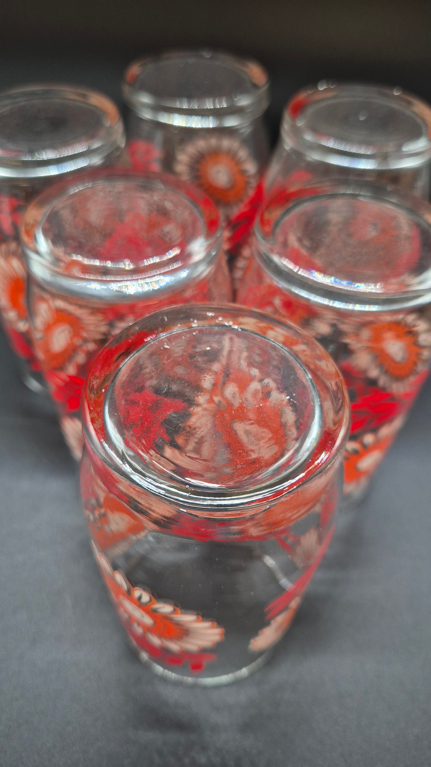 Verre à boire rétro