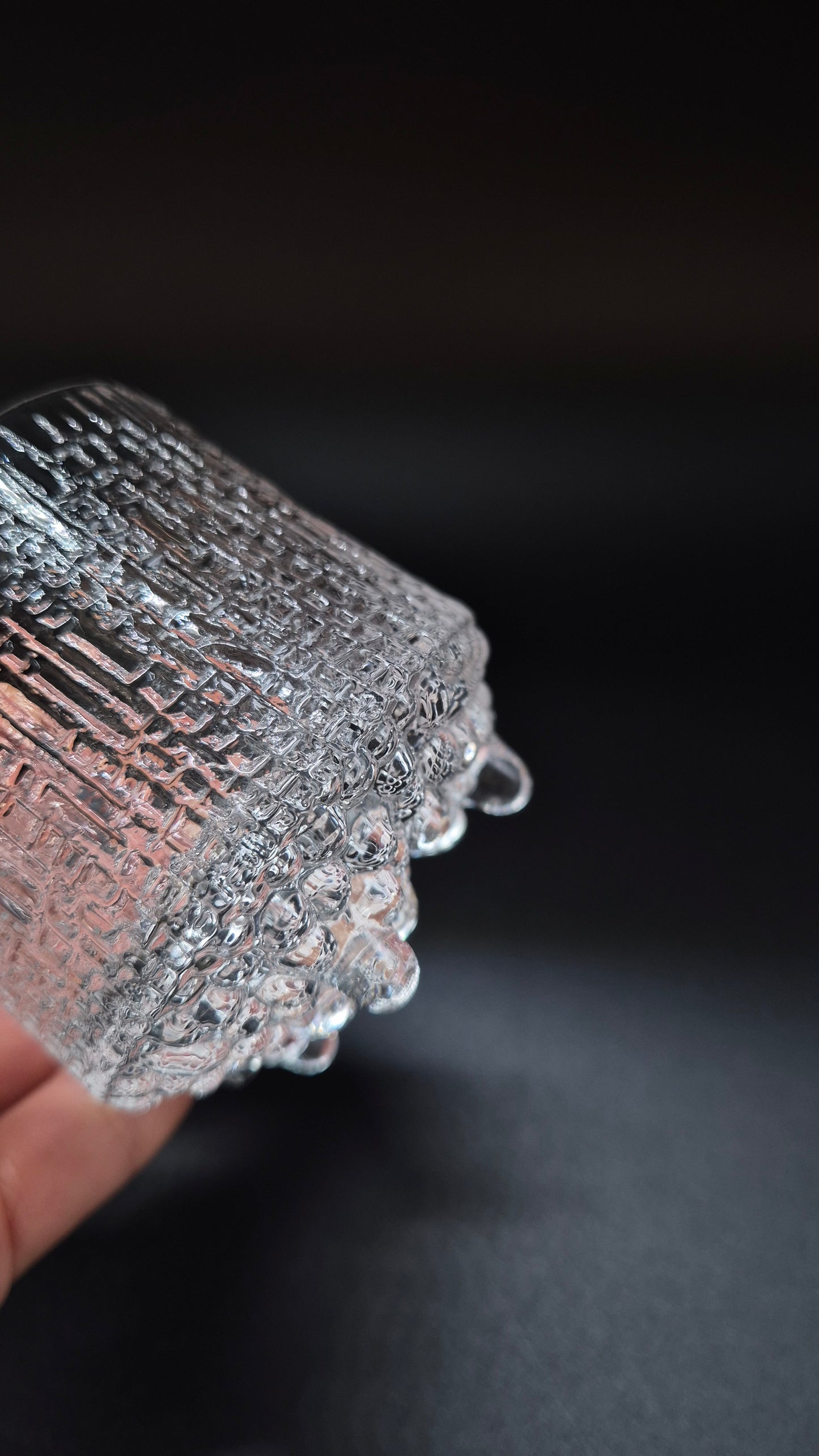 Vintage Finnish Iittala Ultima Thule drinking glass (Set of Two)