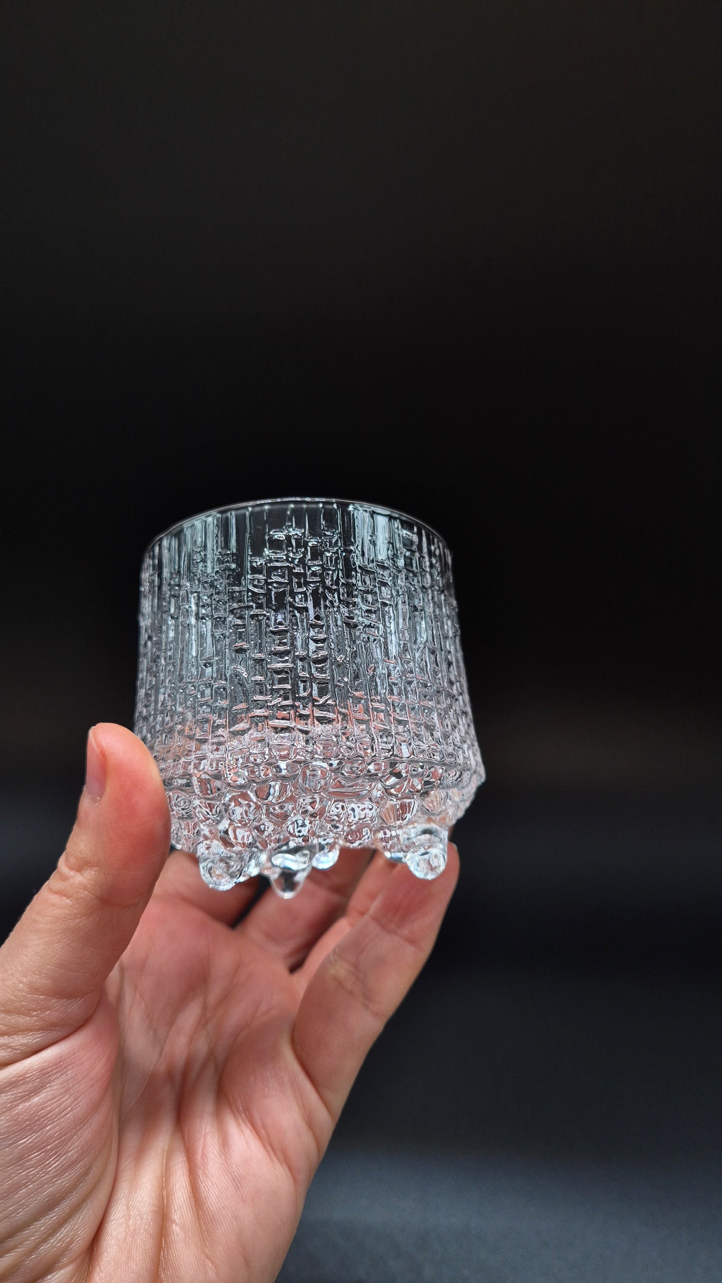 Vintage Finnish Iittala Ultima Thule drinking glass (Set of Two)