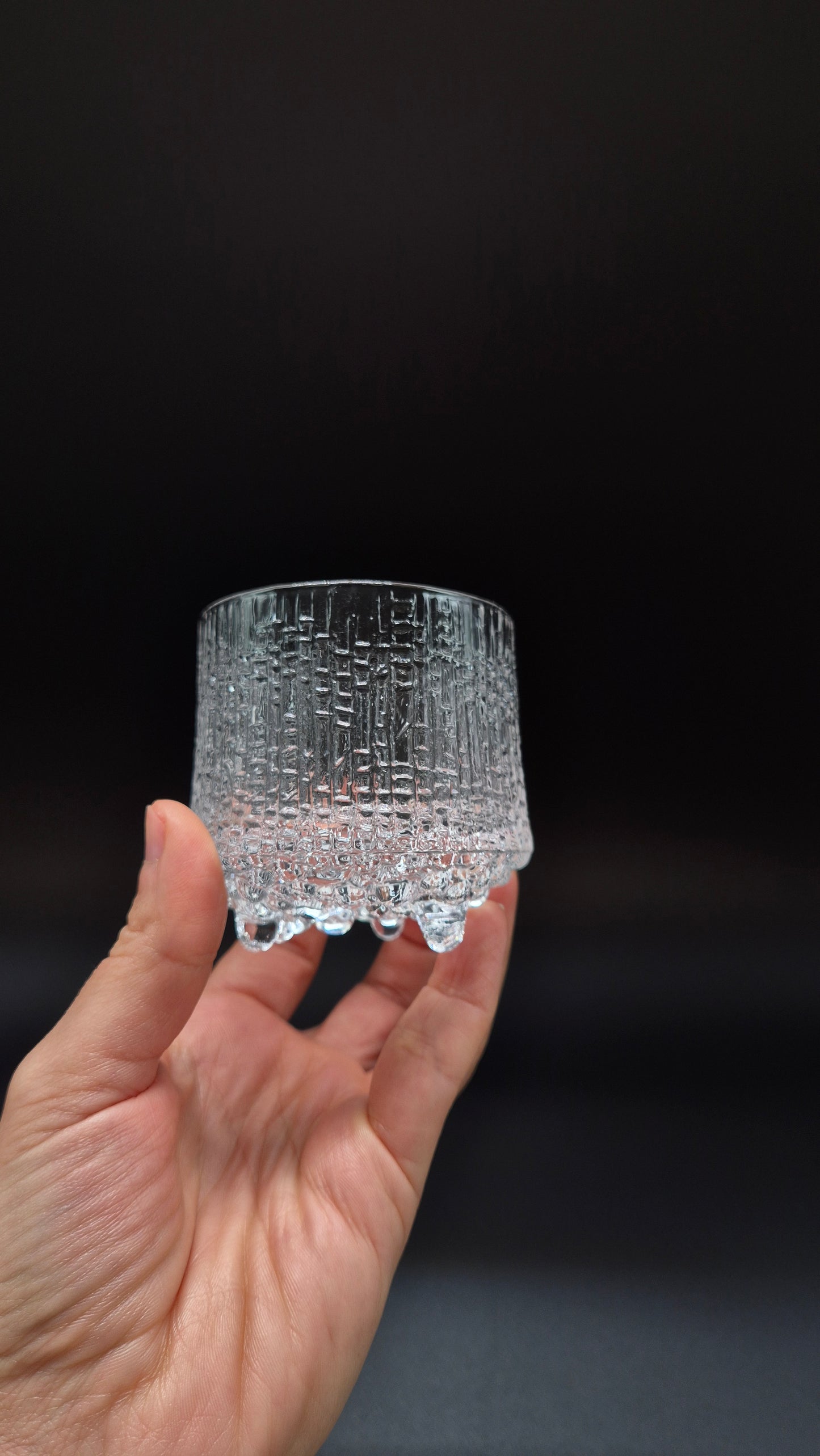 Vintage Finnish Iittala Ultima Thule drinking glass (Set of Two)