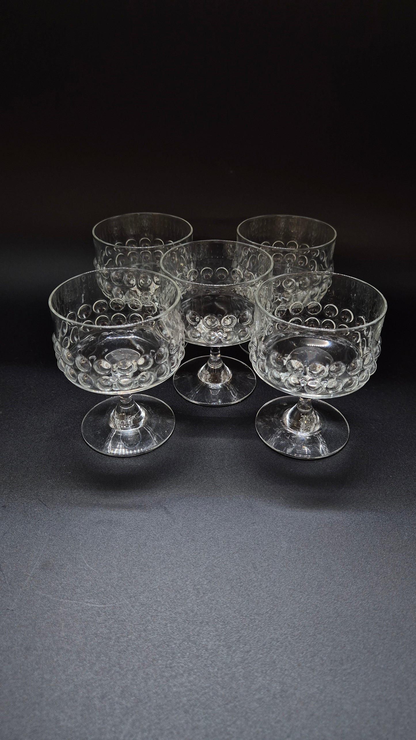 Set of 5 Riihimäen Lasi Grappo Cocktail Glass – Nanny Still Design