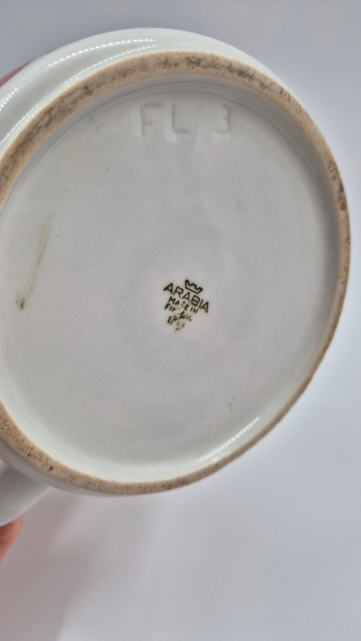 Vintage Arabia Finland Pomona Pitcher