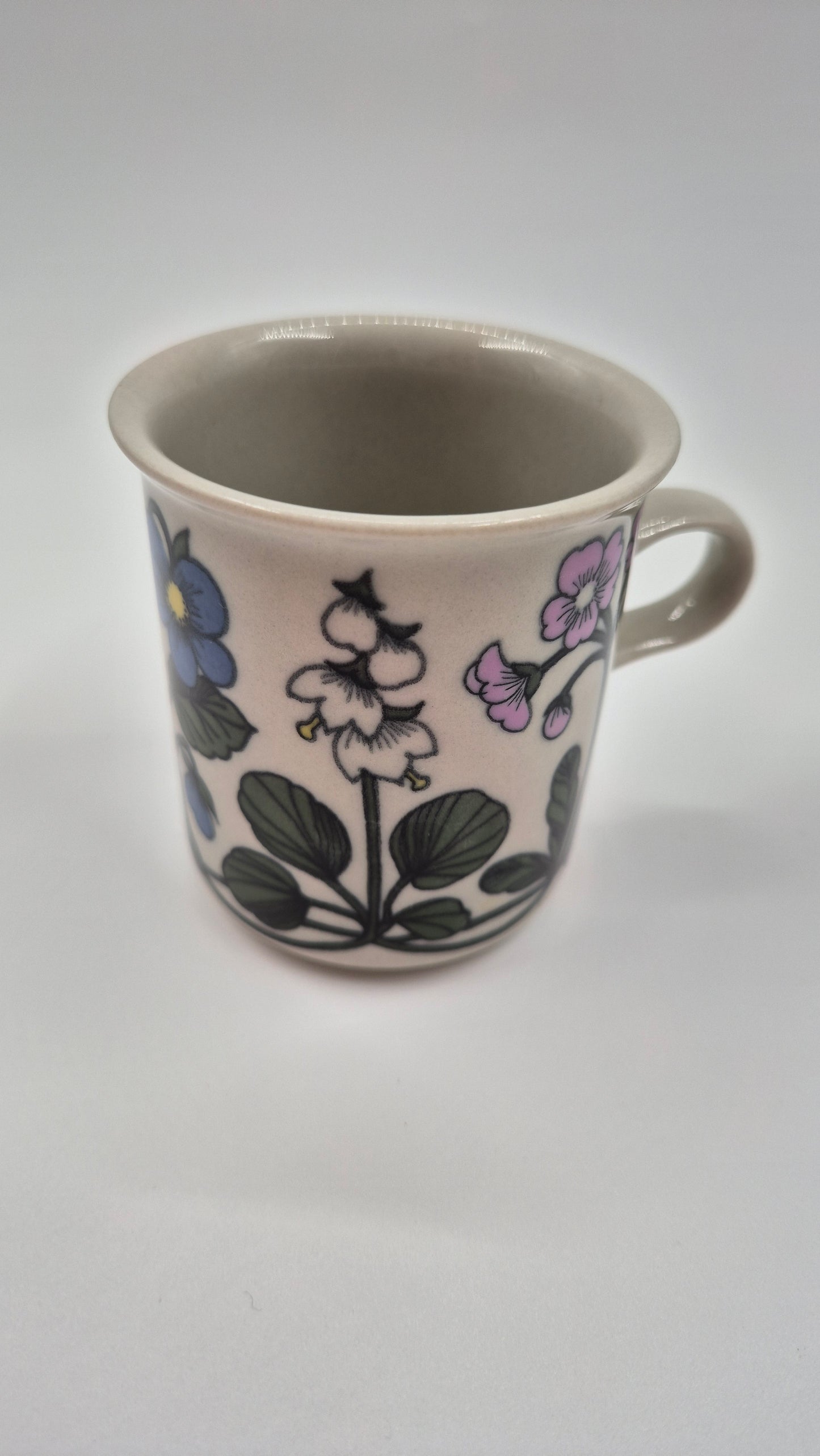 Vintage Arabia Finland Flora Coffee Cup & Saucer - Esteri Tomula
