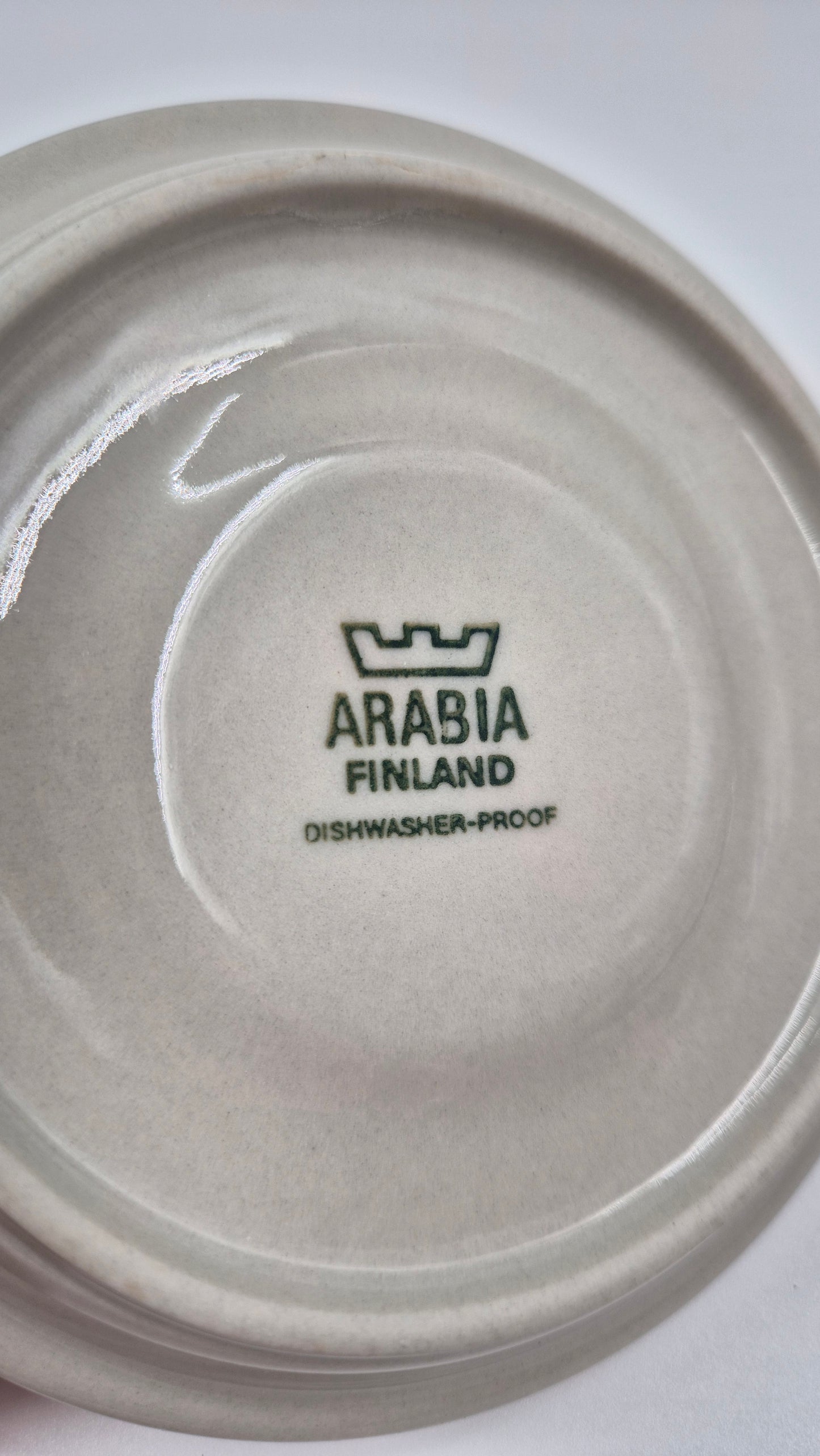 Vintage Arabia Finland Flora Coffee Cup & Saucer - Esteri Tomula