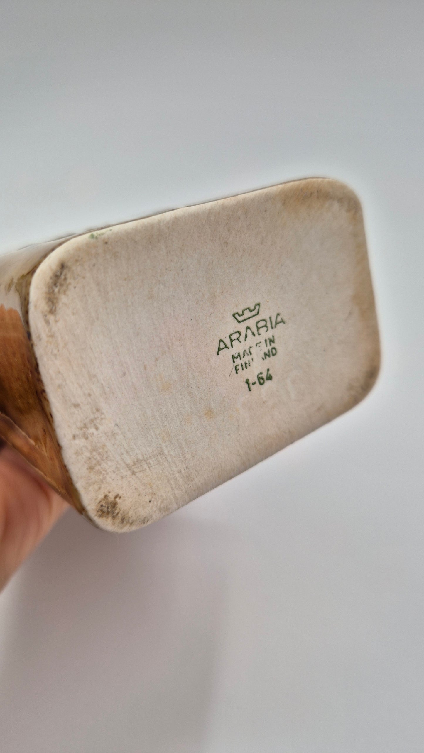 Vintage Arabia Finland Vase, Karl-Heinz Schultz-Köln