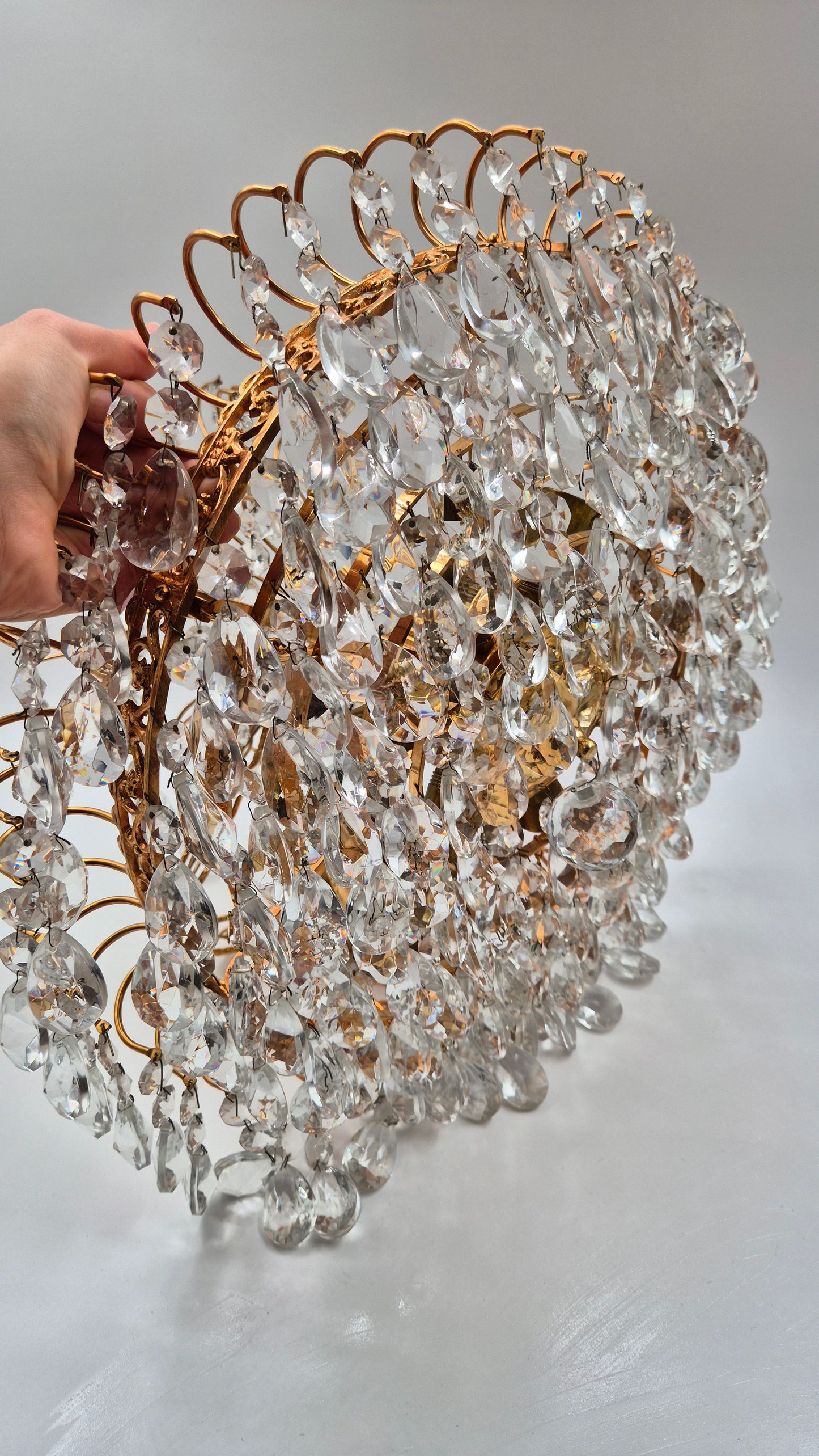 Crystal chandelier