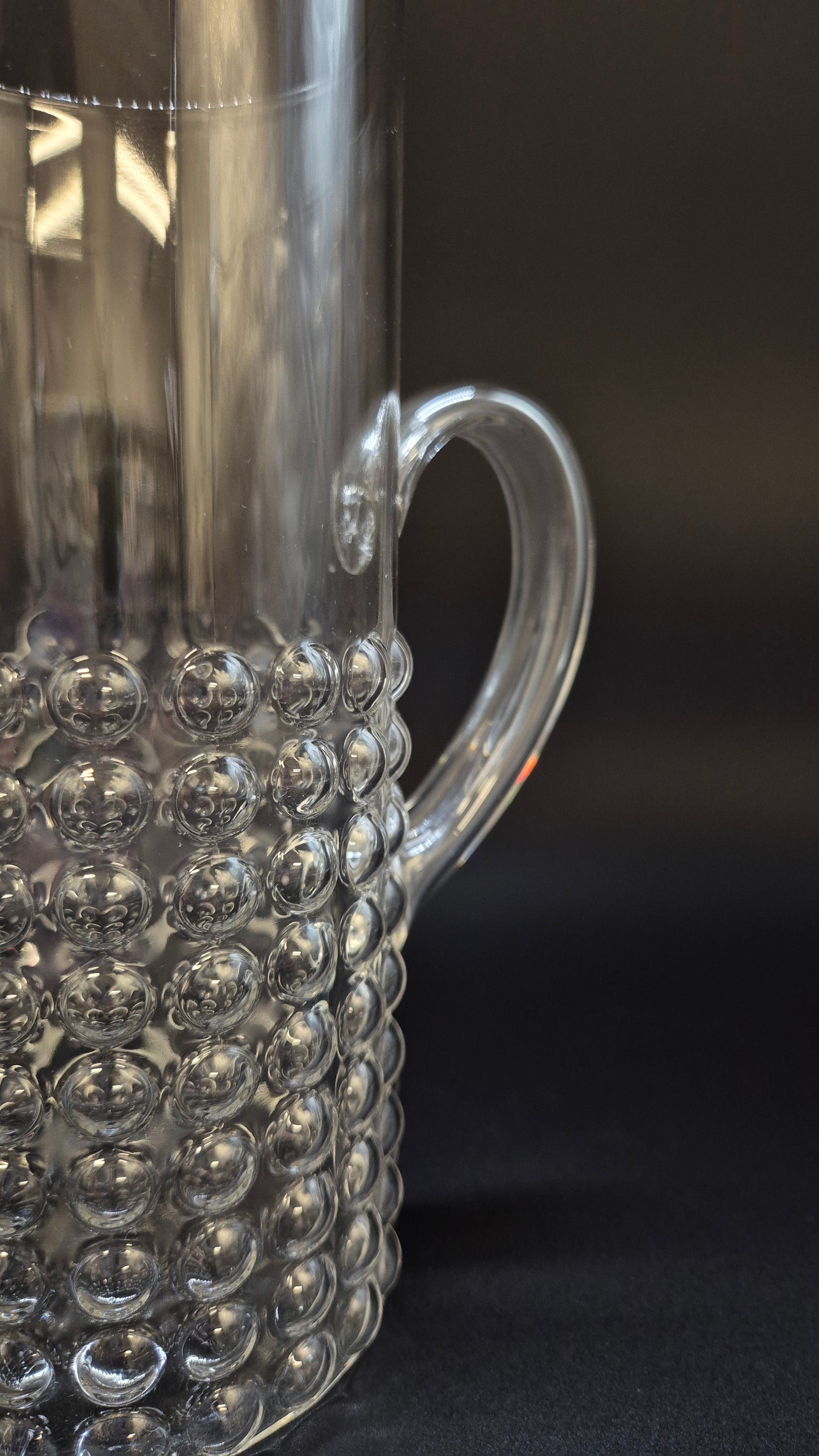 Riihimäen Lasi Grappo Pitcher, Nanny Still, Finnish Vintage Glass