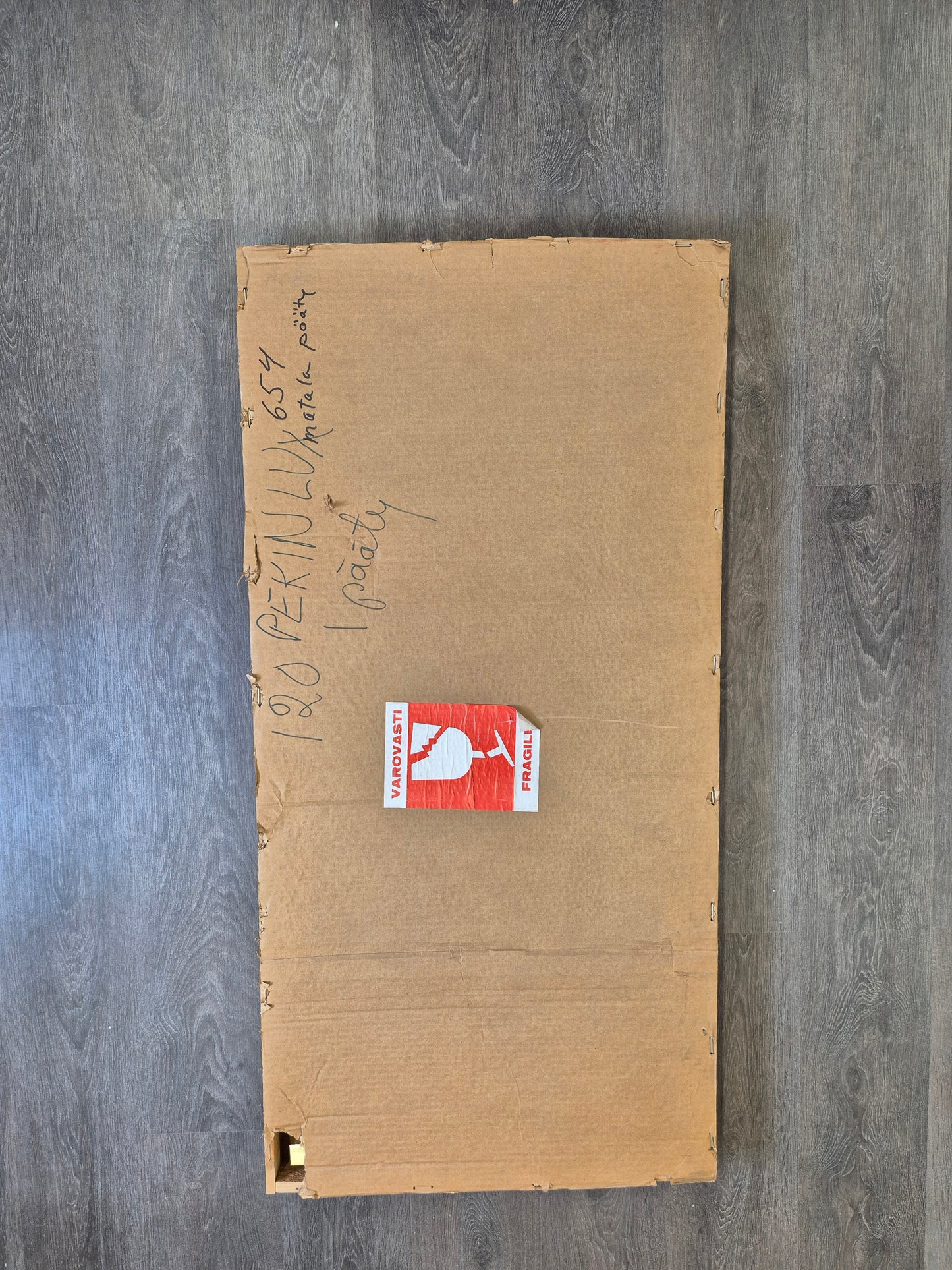 Vintage Brass Metal Headboard, Unused, Original Packaging