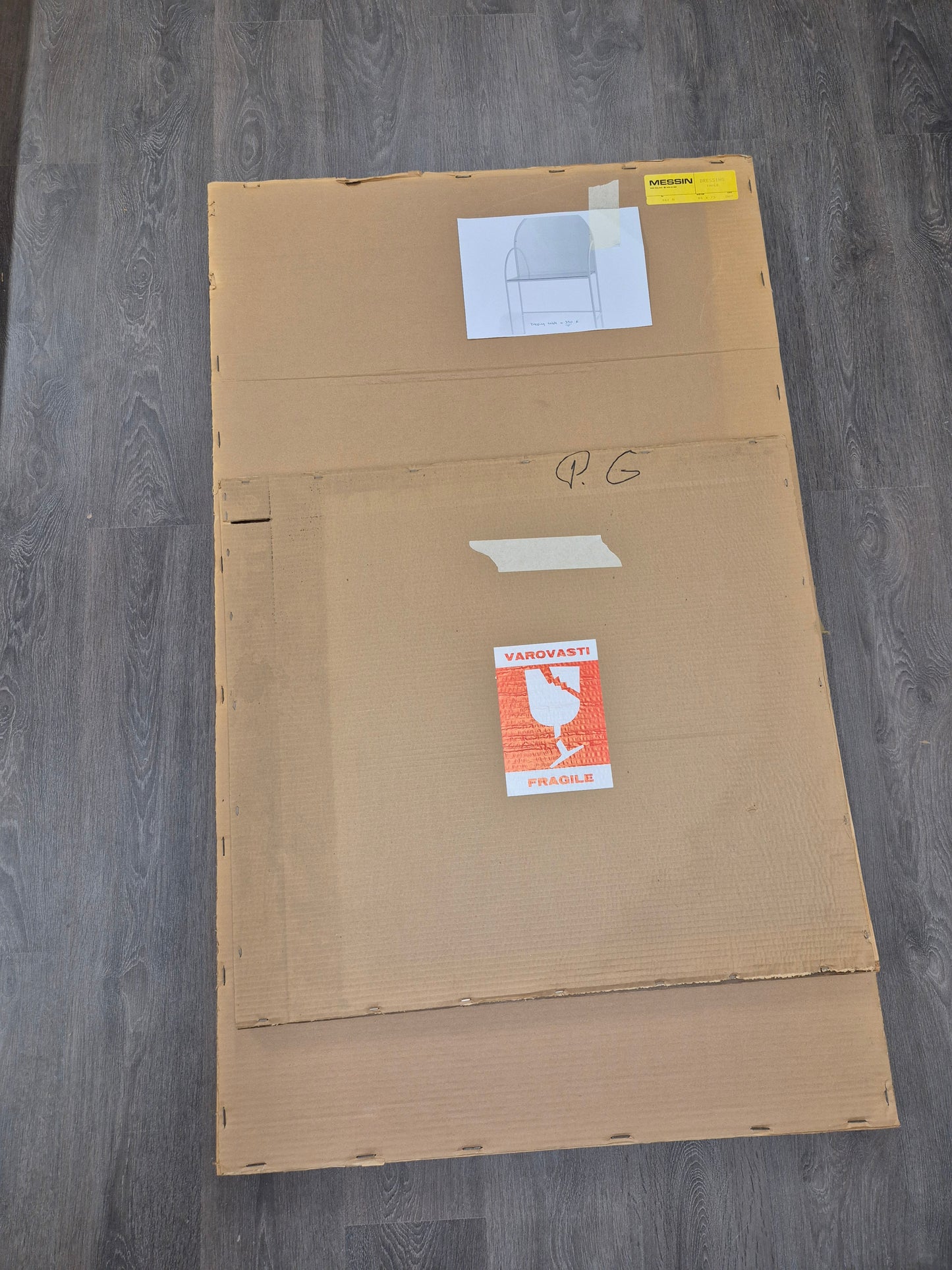 Vintage Finnish Dressing Table – Messin Oy | Original Packaging | Made in Finland