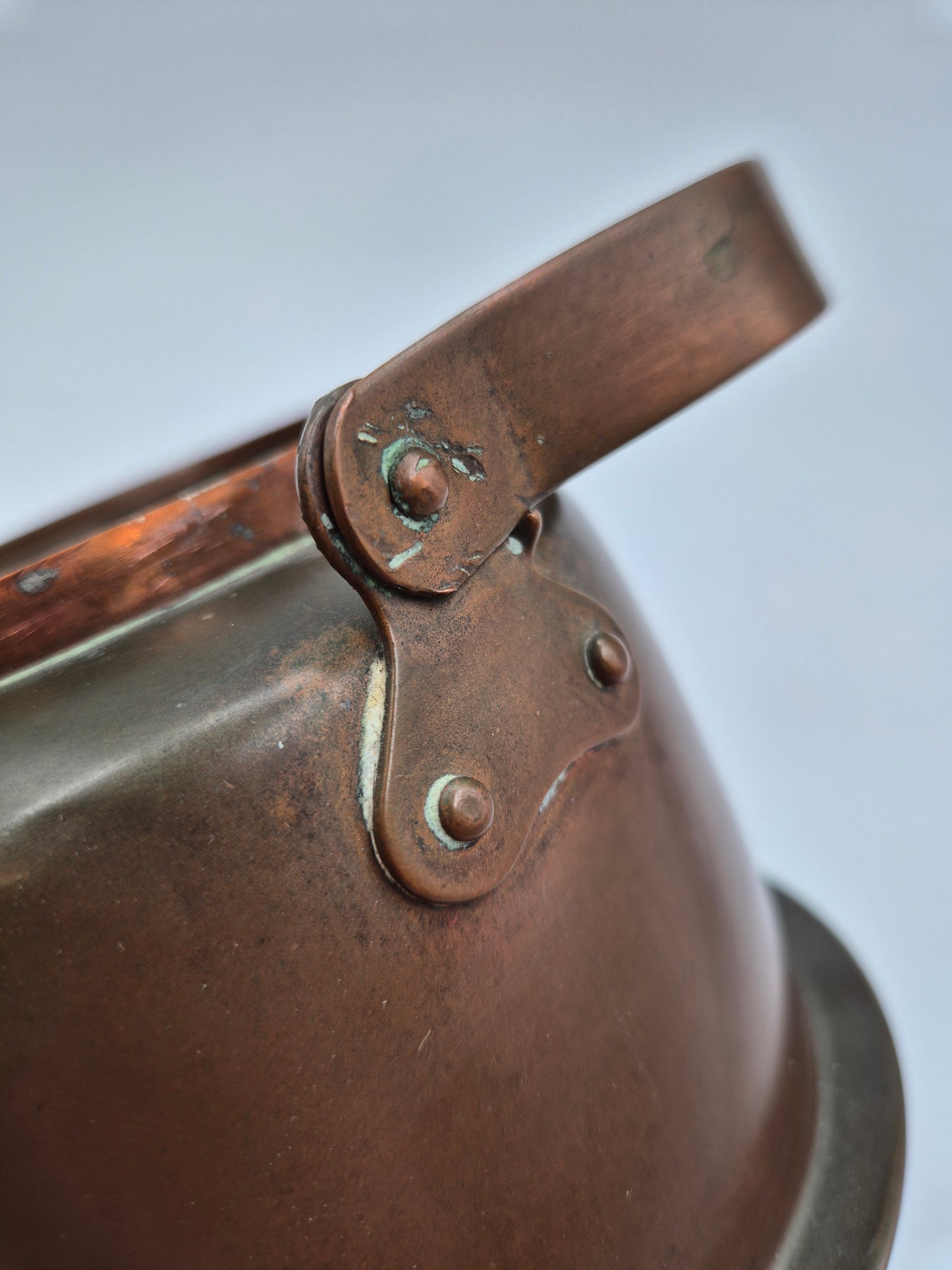 Bouilloire vintage en cuivre – Capacité 1 litre