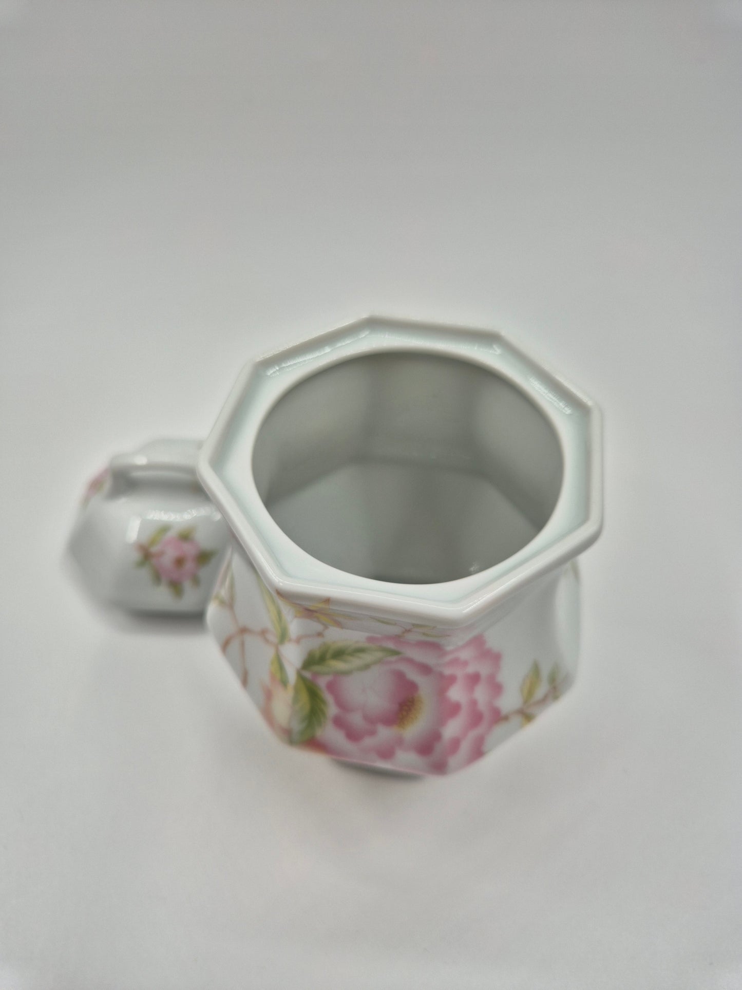 Limoges Porcelain Sugar Bowl - Vintage French Tableware