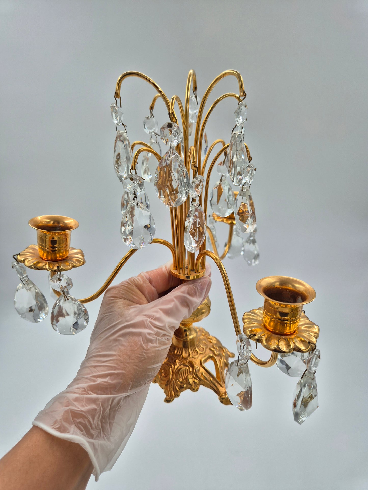 Turun Kristalli Crystal Candelabra