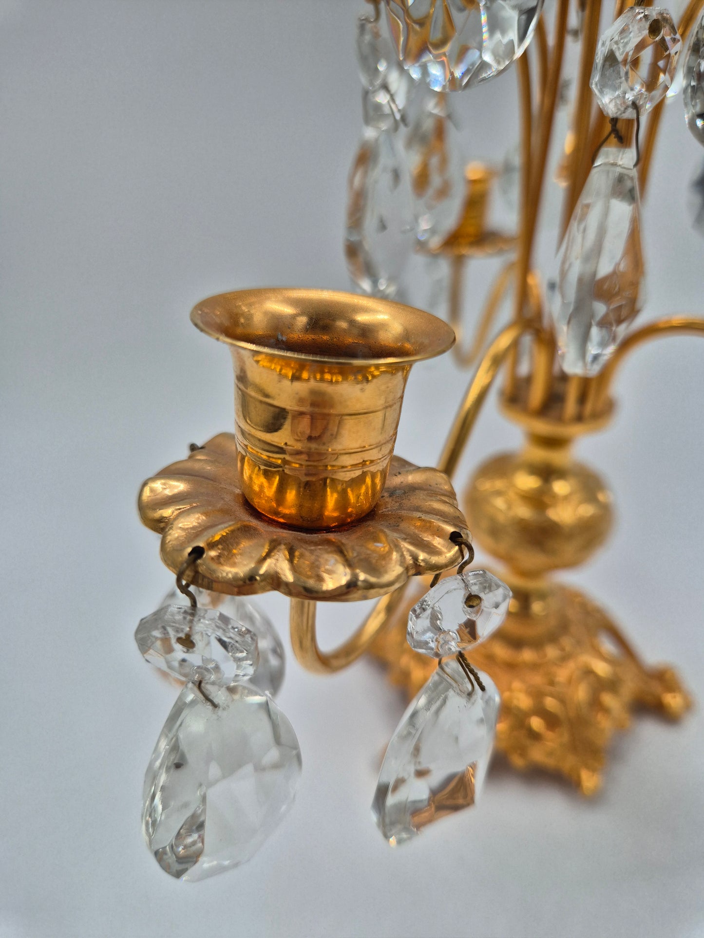 Turun Kristalli Crystal Candelabra