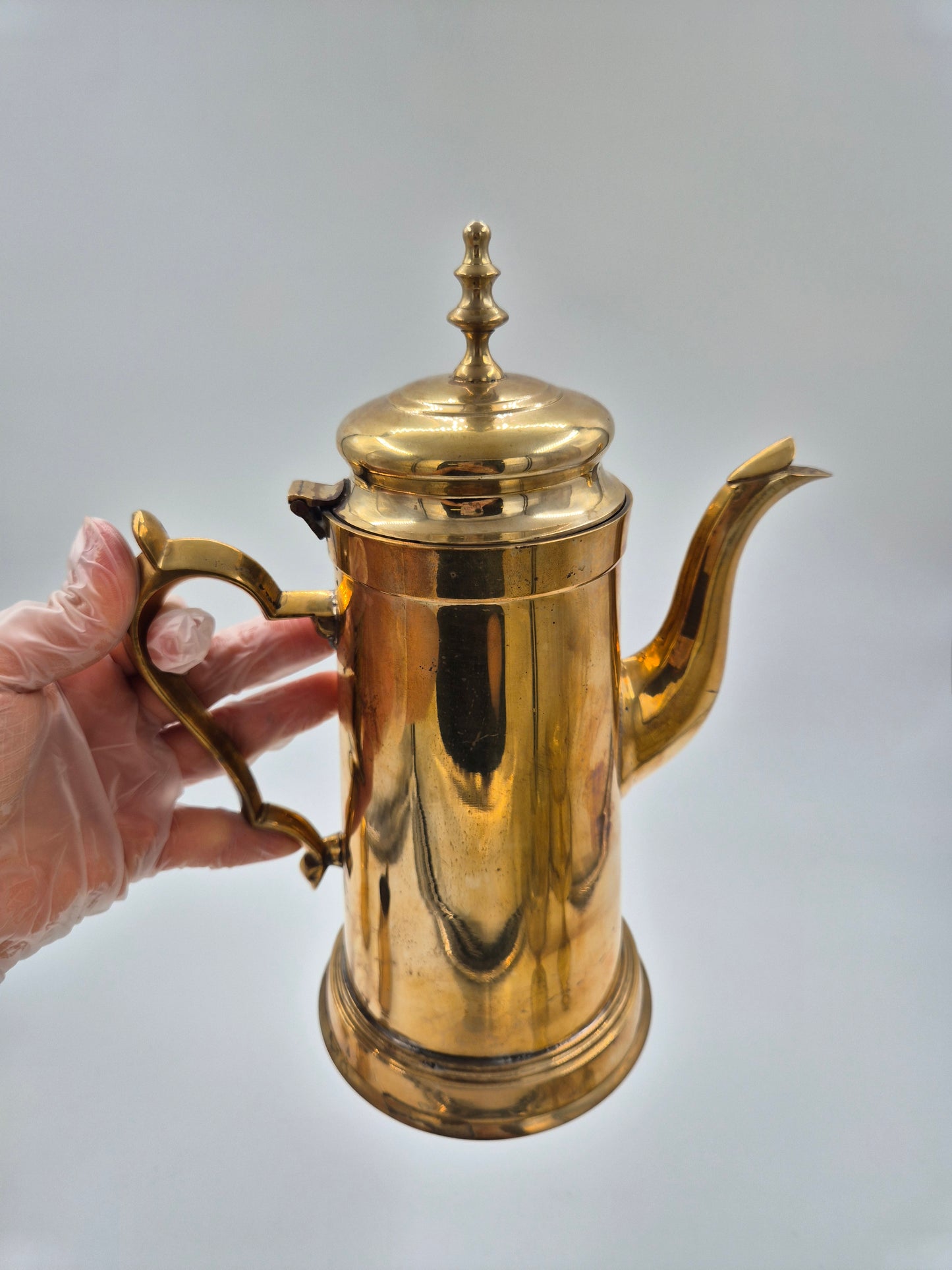 Vintage Brass Coffee Serving Set