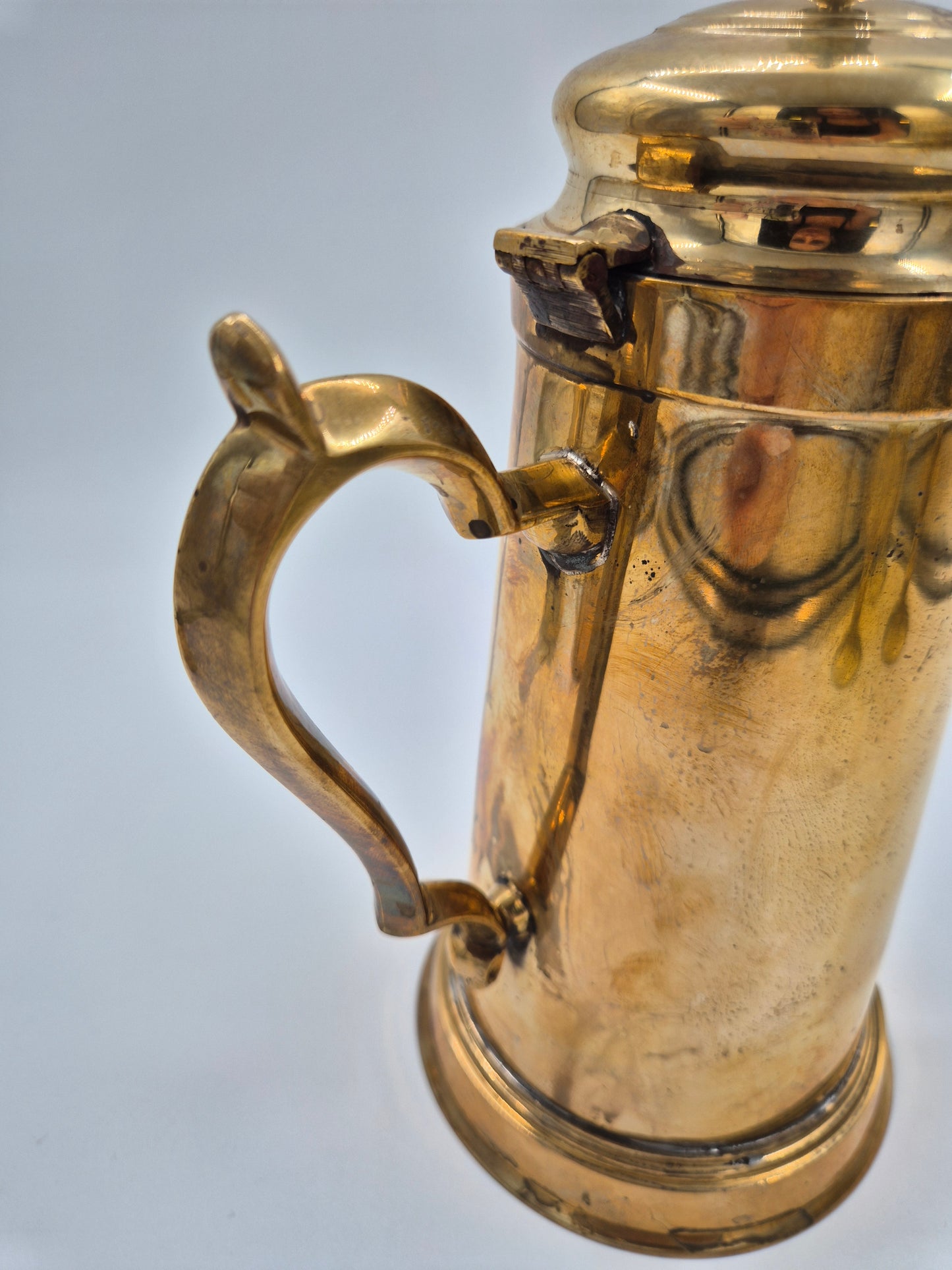 Vintage Brass Coffee Serving Set