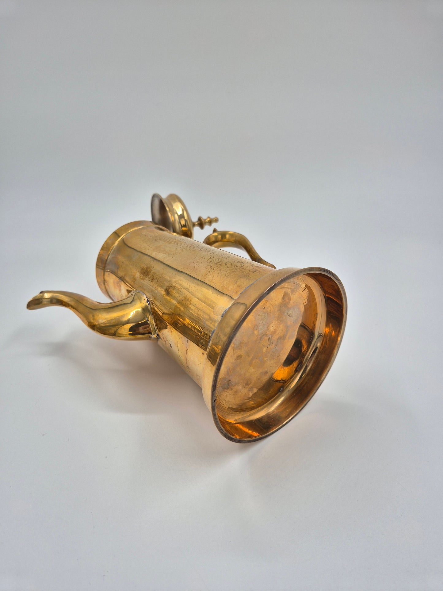 Vintage Brass Coffee Serving Set