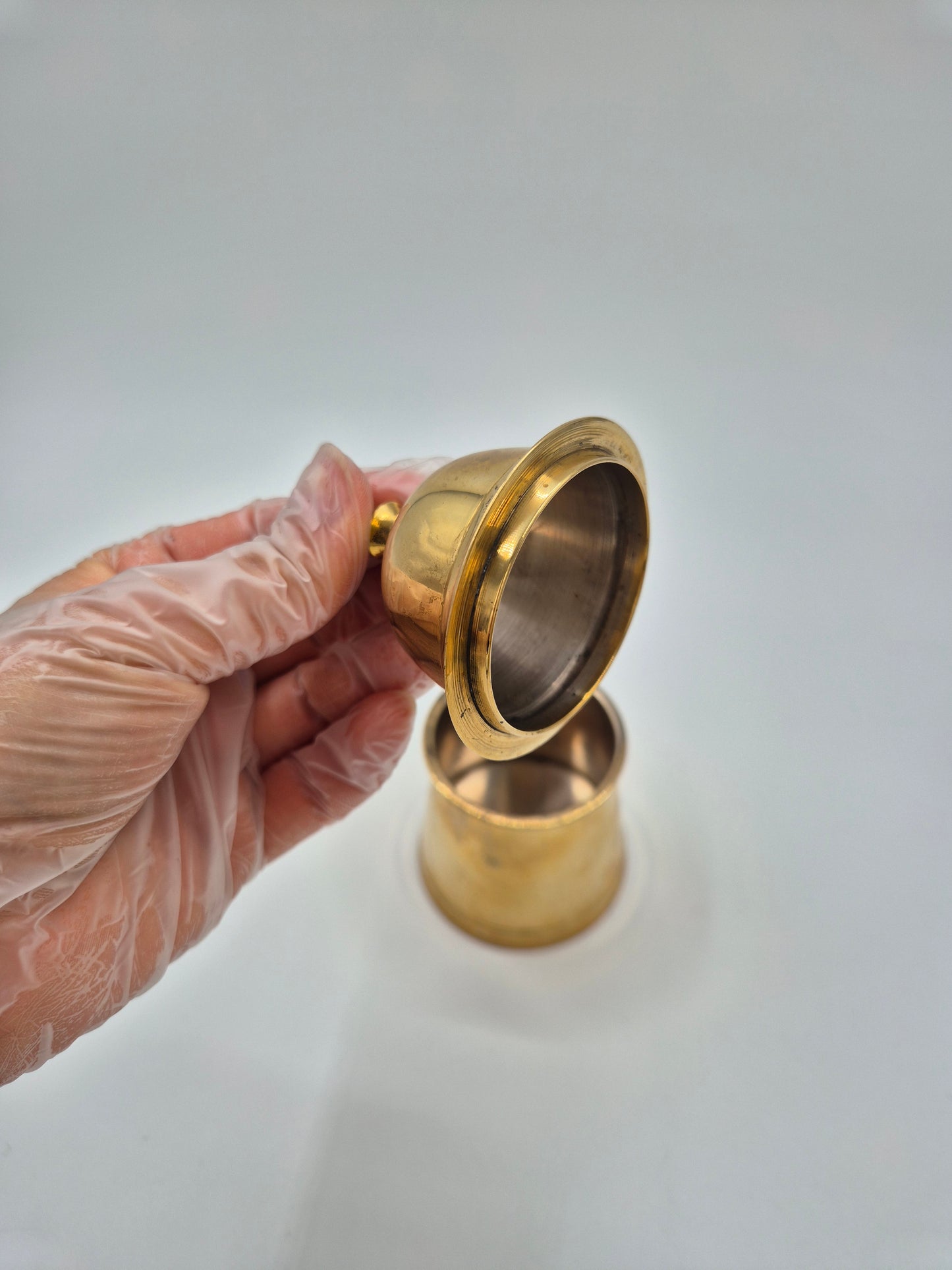 Vintage Brass Coffee Serving Set